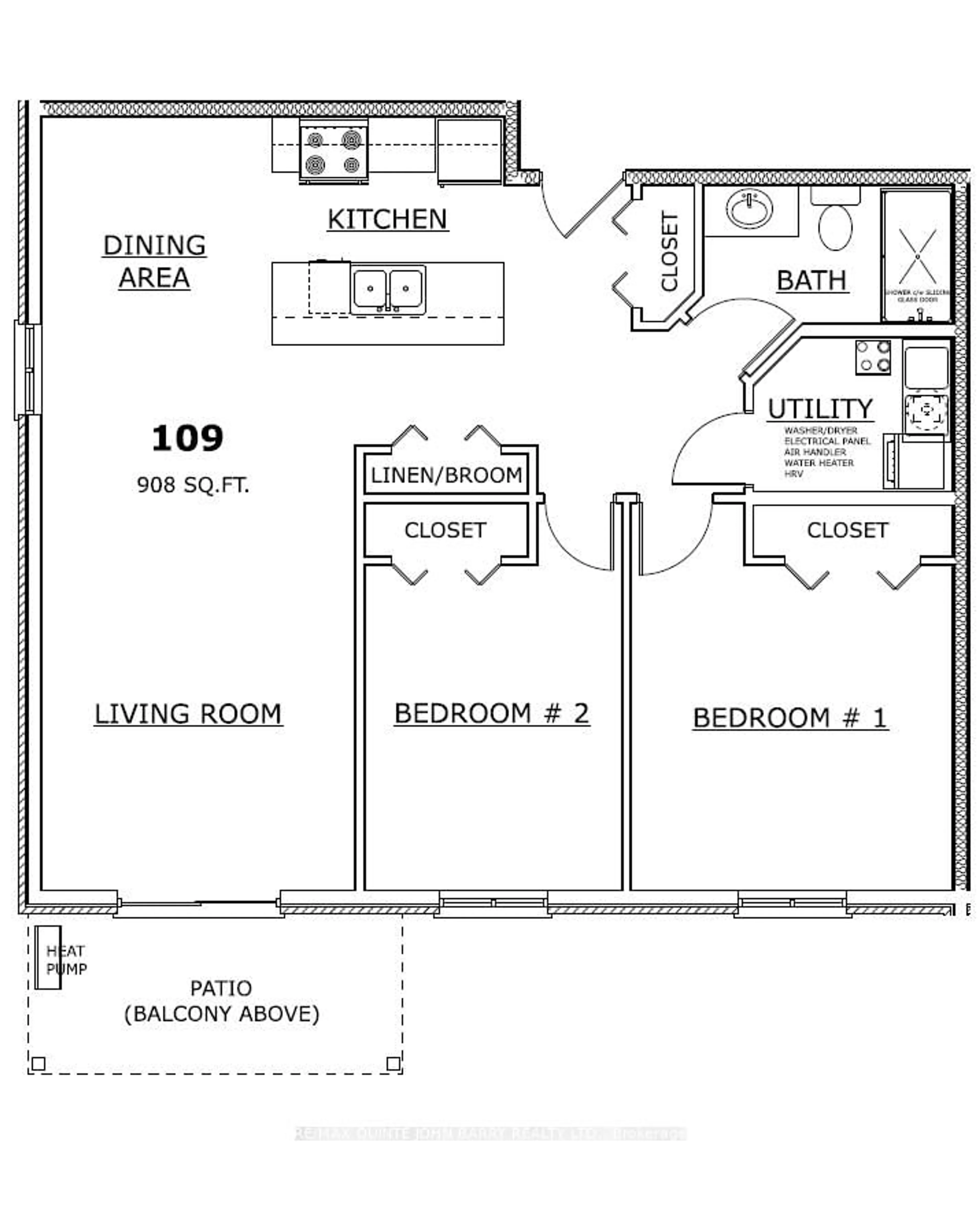 Floor plan for 109-10 Hillside Meadow Dr, Quinte West Ontario K8V 0J7
