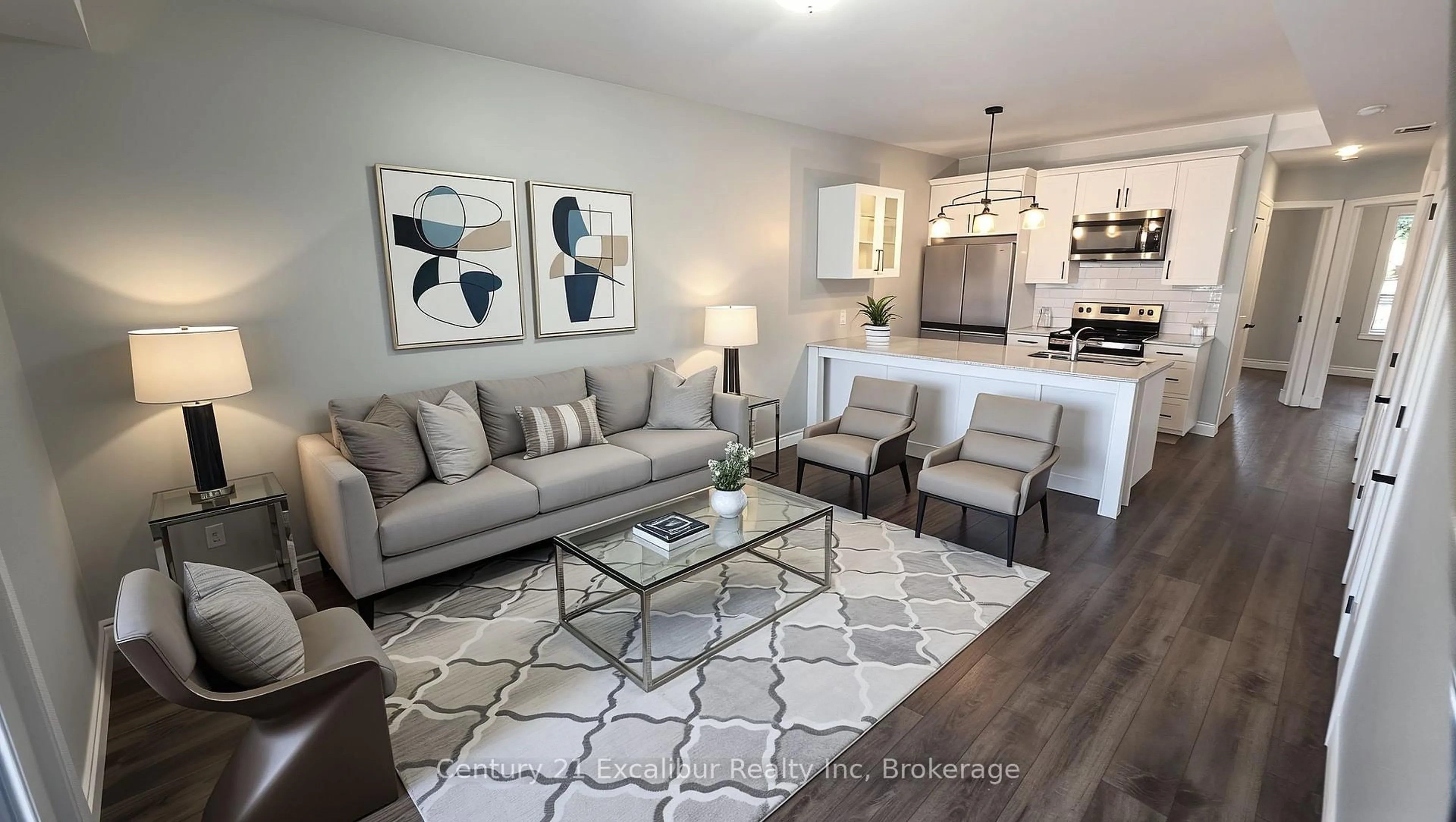 Living room with furniture, unknown for 360 Queen St #4B, Centre Wellington Ontario N1M 1T4