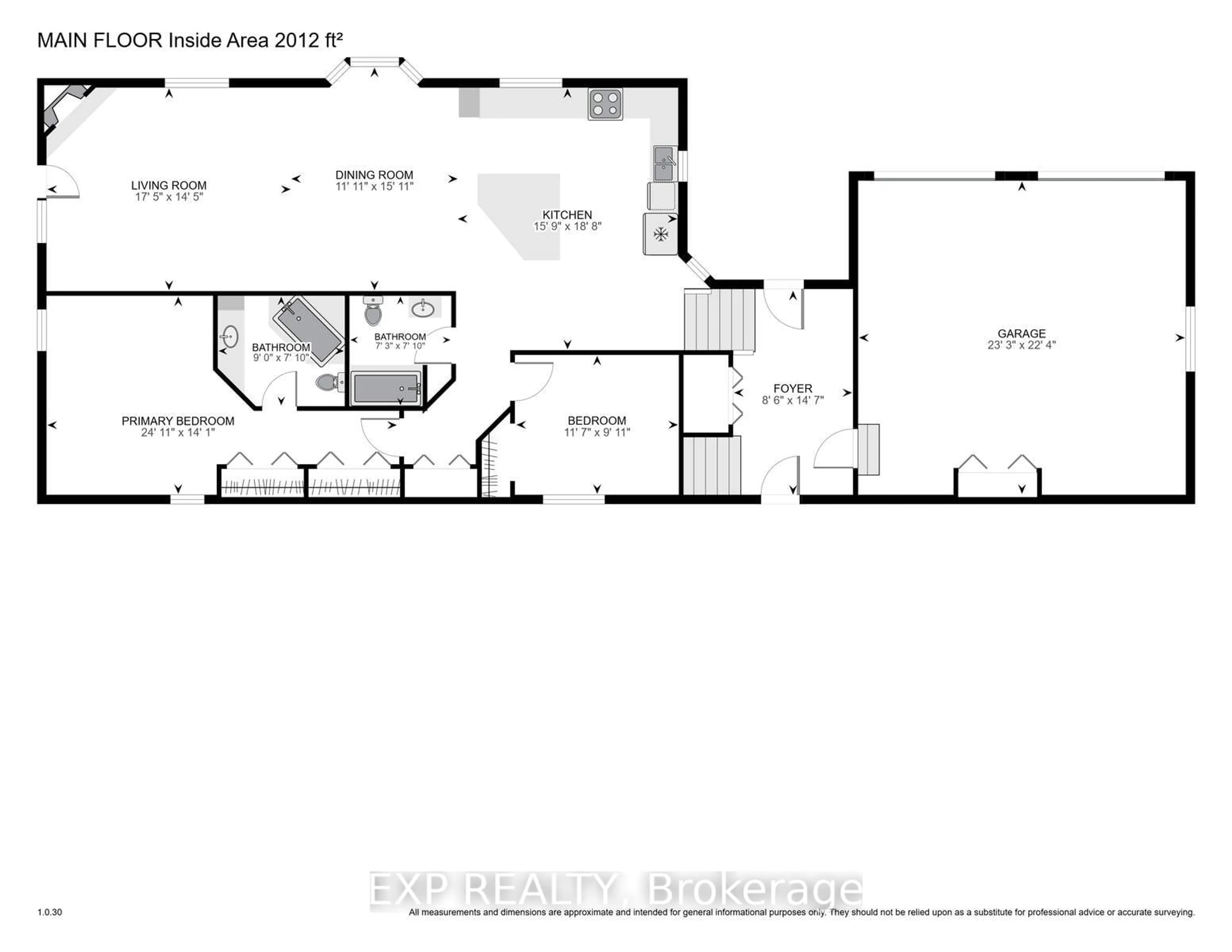 Floor plan for 9127 Hacienda Rd, Malahide Ontario N5H 2R1