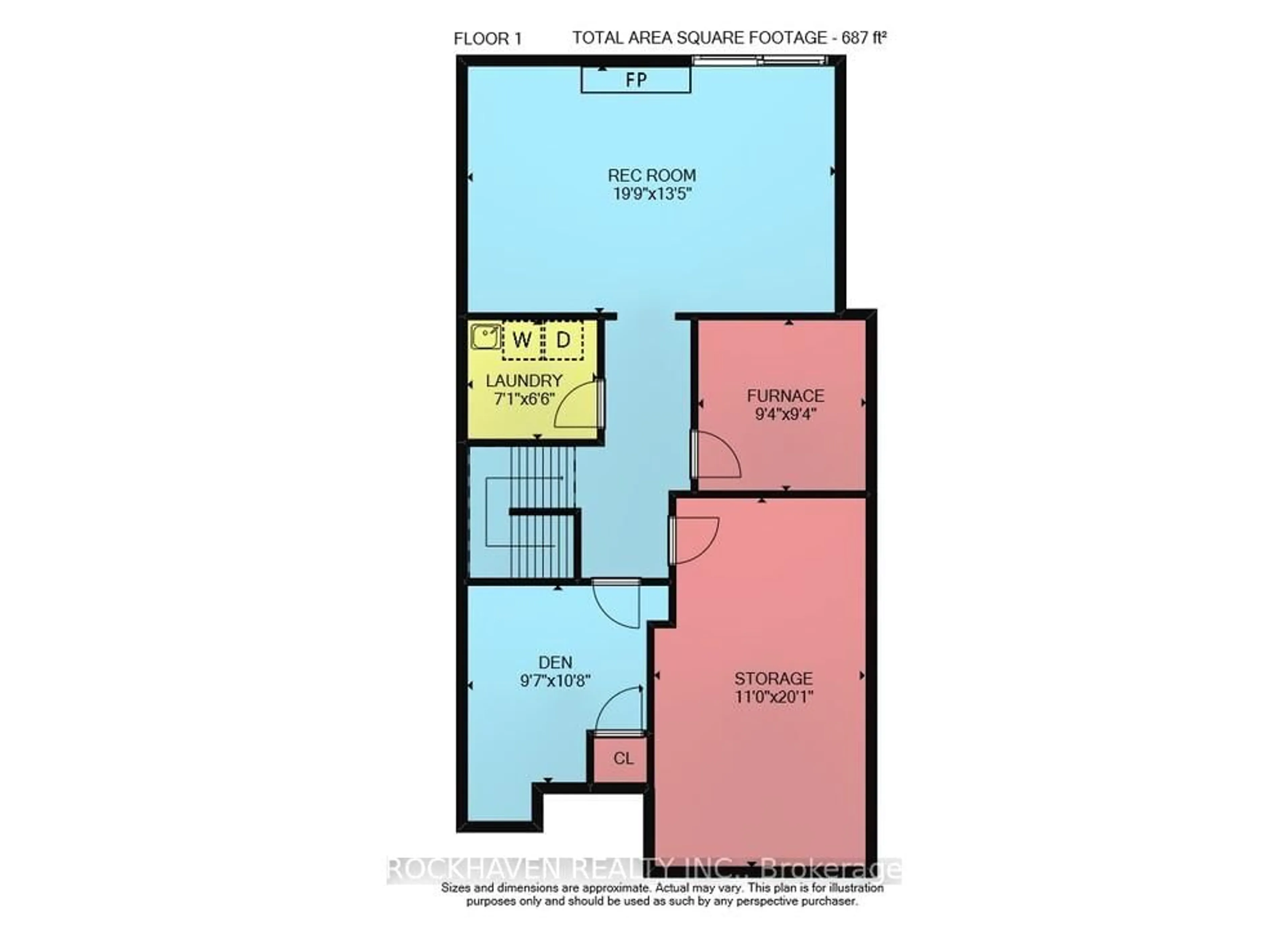 Floor plan for 30 Osler Dr #7, Hamilton Ontario L9H 6W1