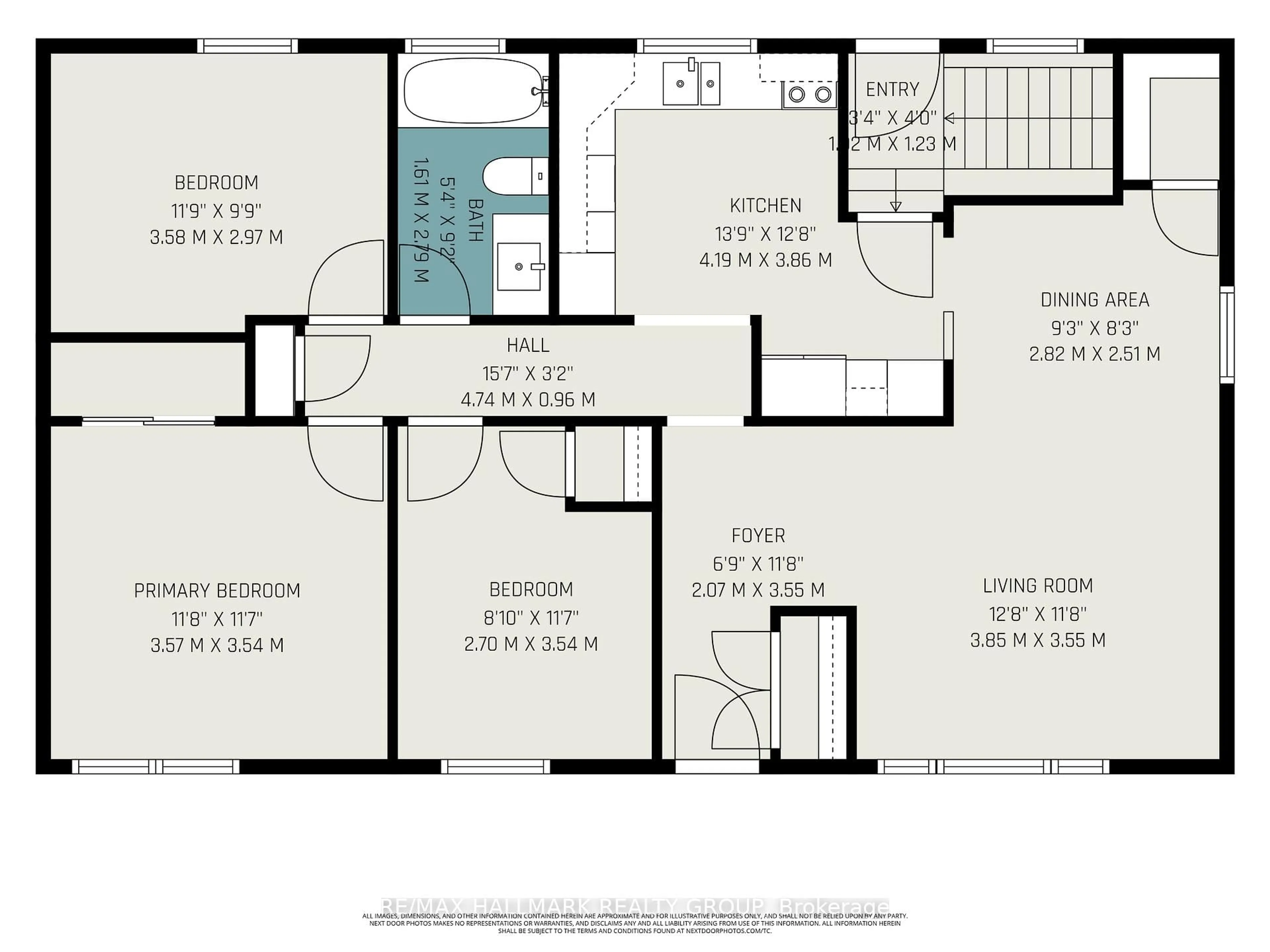 Floor plan for 1515 Kingsdale Ave, Ottawa Ontario K1T 1H1