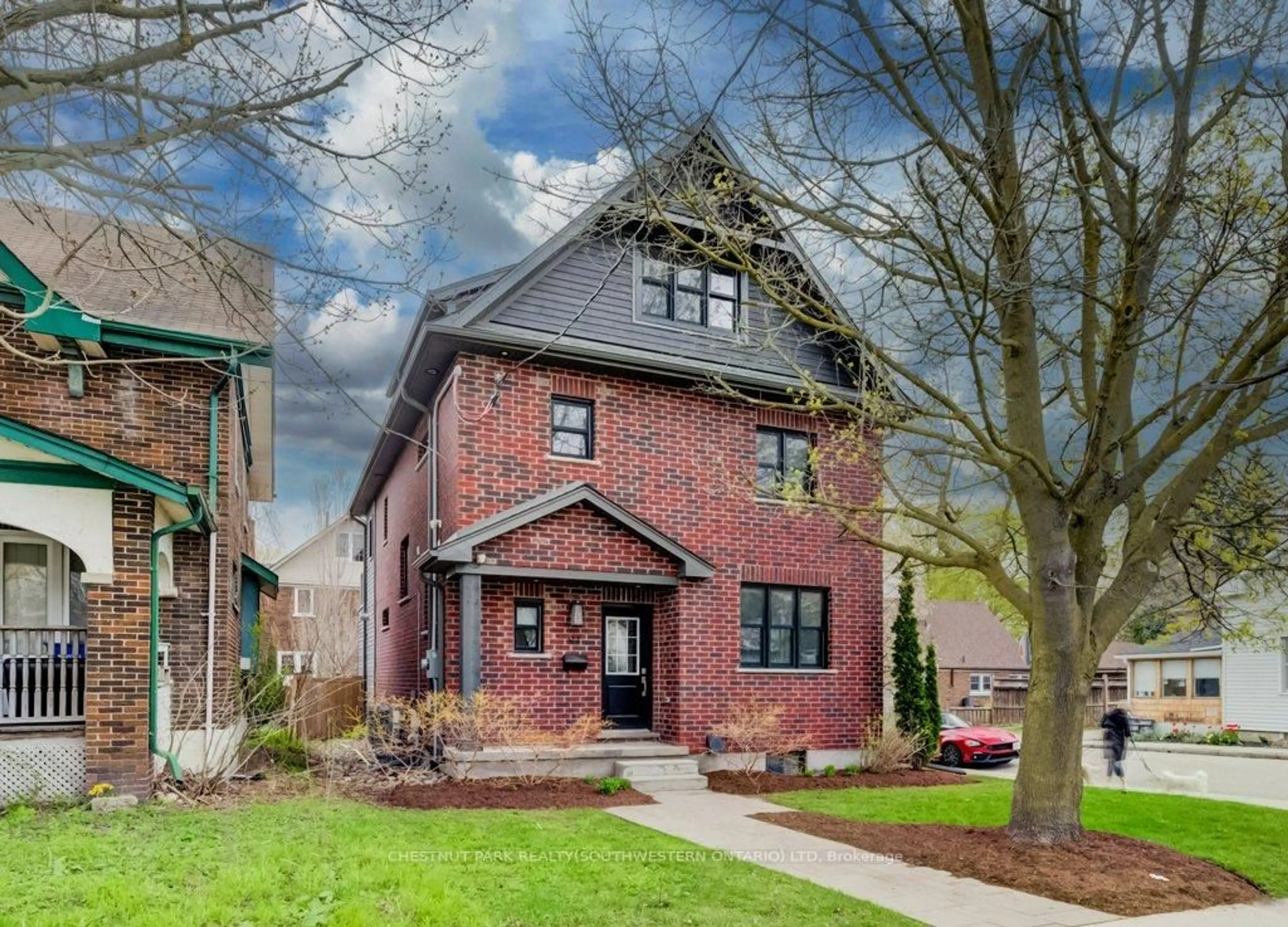 Home with brick exterior material, street for 91 Albert St, Waterloo Ontario N2L 3S6