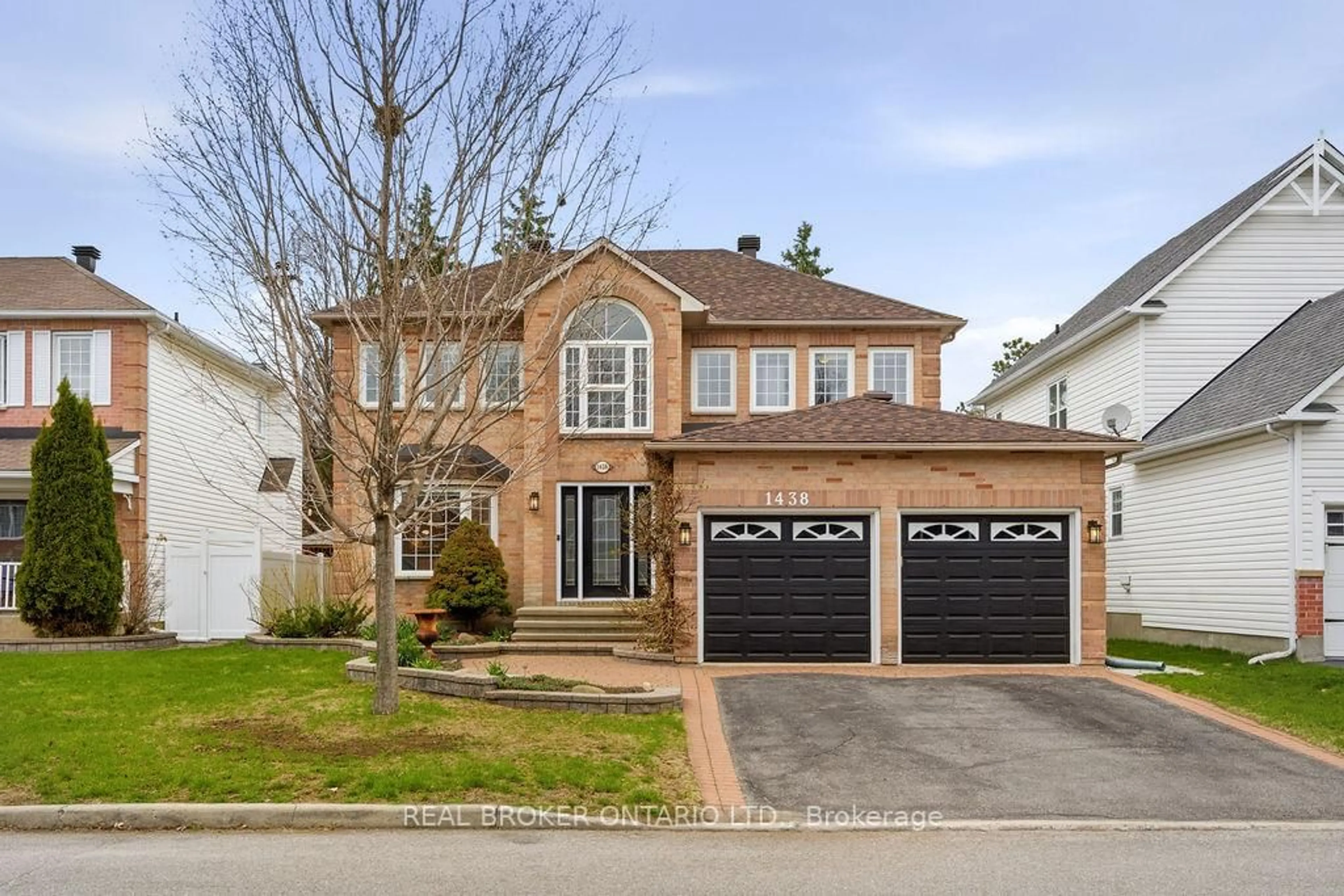 Home with brick exterior material, street for 1438 Talcy Cres, Ottawa Ontario K4A 3C7