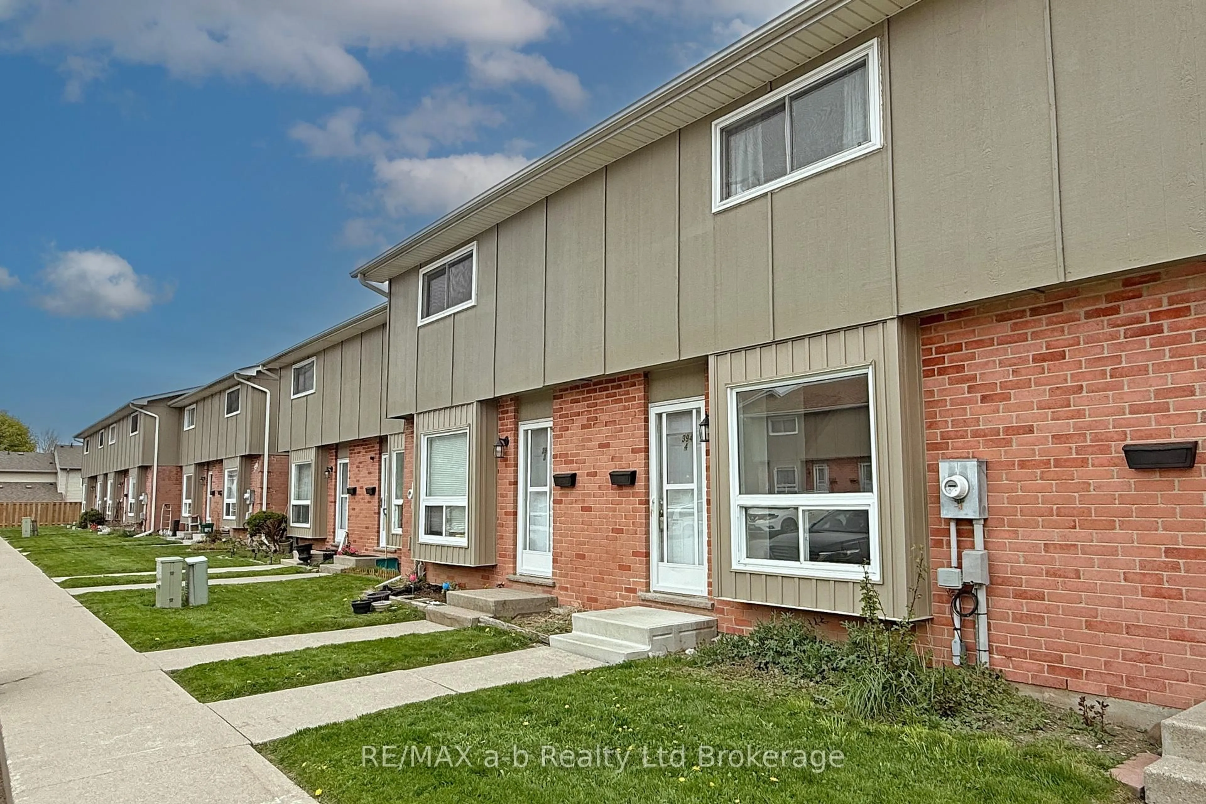 Home with brick exterior material, street for 394 Springbank Ave #4, Woodstock Ontario N4T 1L1