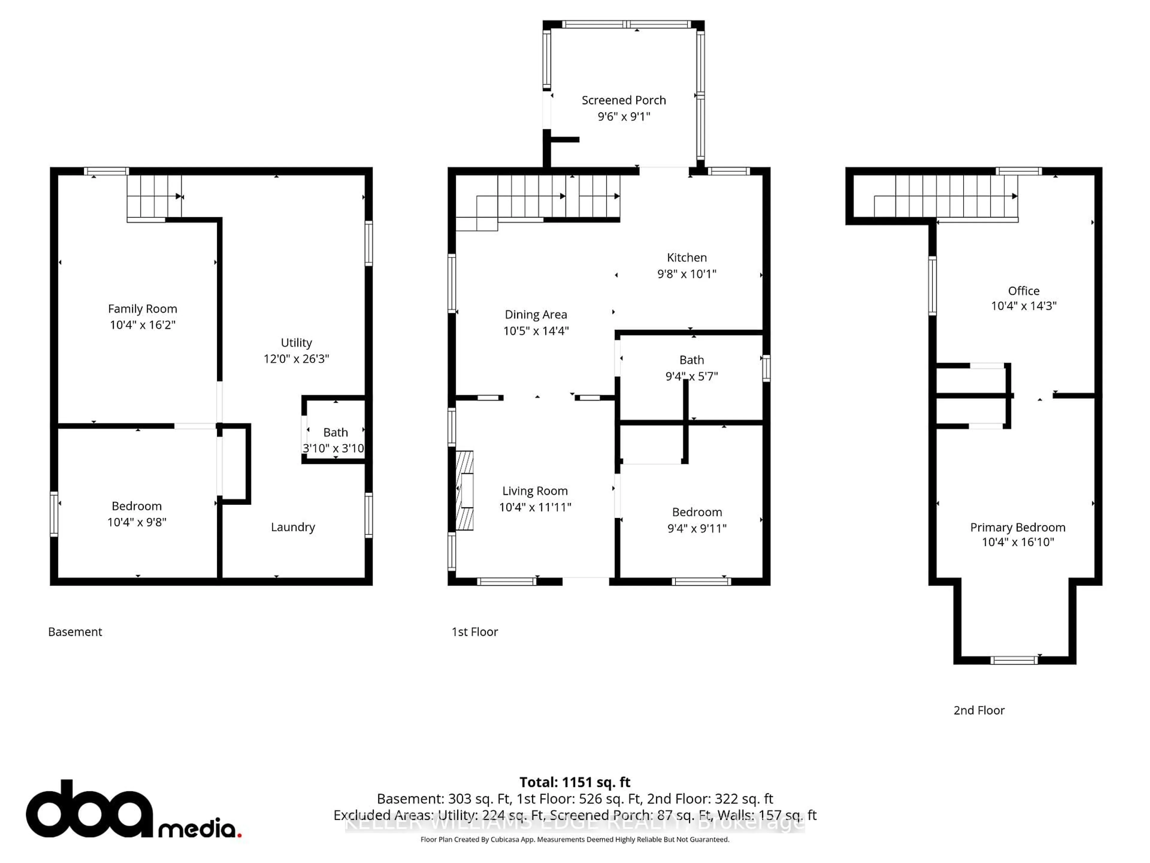 Floor plan for 74 Graham Ave, Hamilton Ontario L8K 2M1
