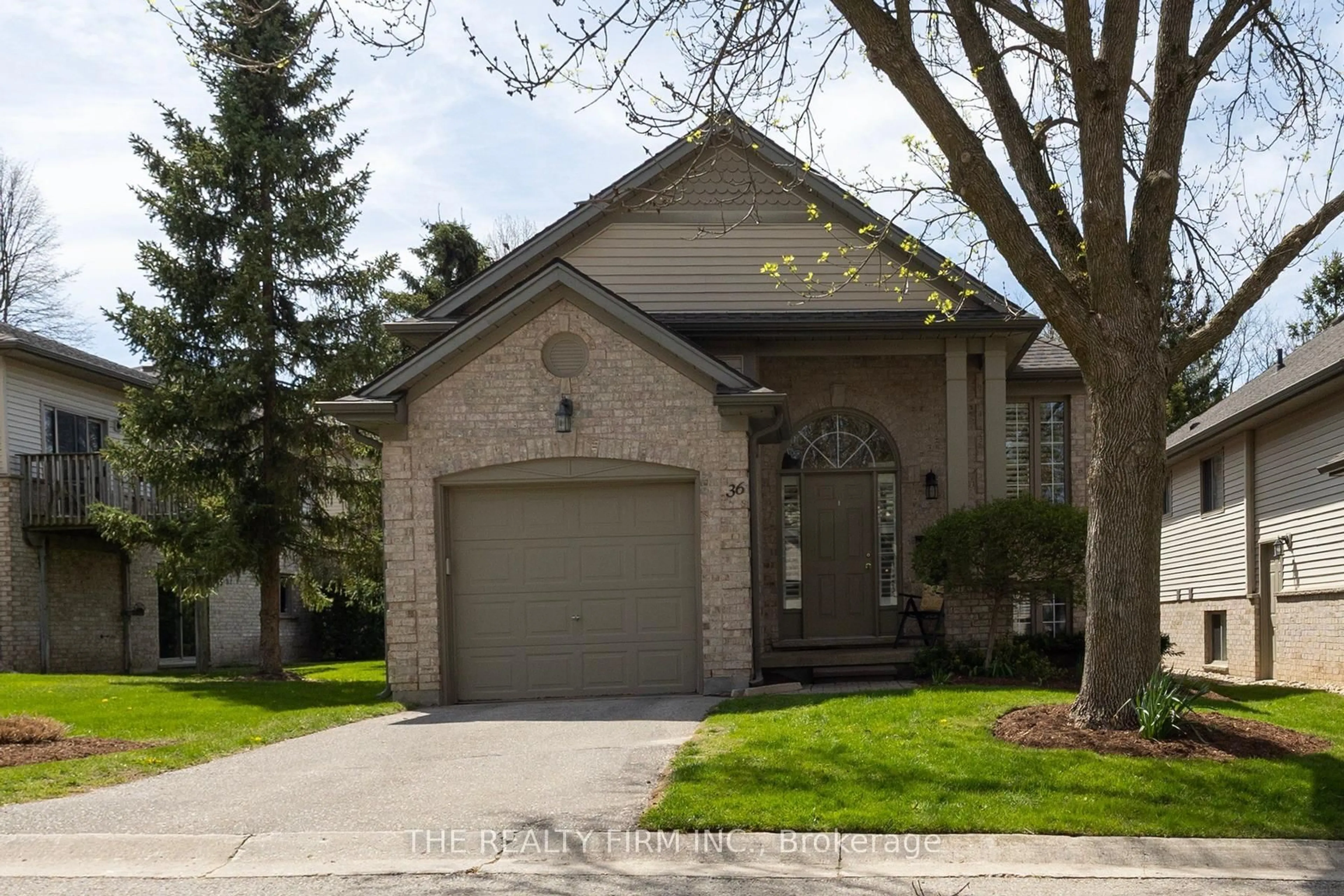 Home with brick exterior material, street for 1499 Byron Baseline Rd #36, London South Ontario N6K 4T4