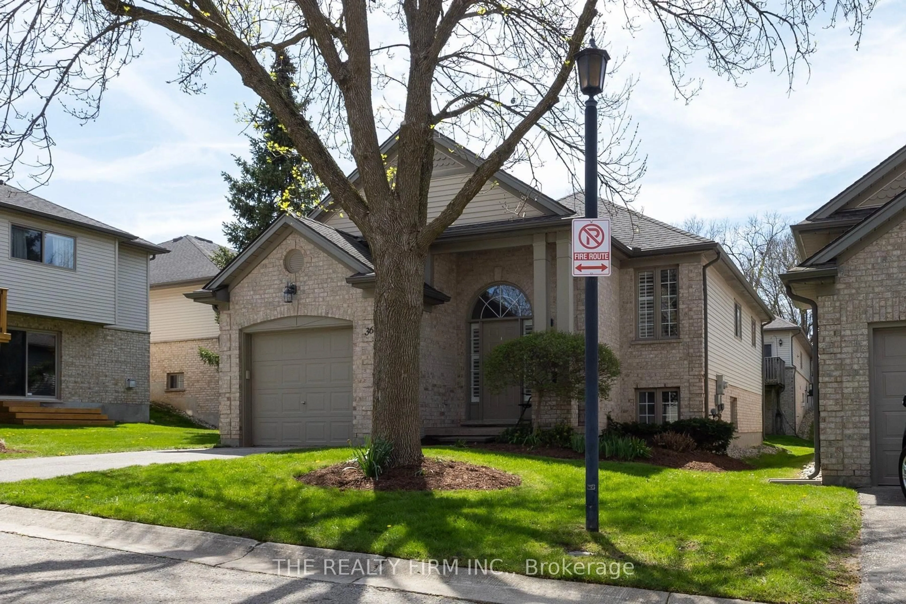 Home with brick exterior material, street for 1499 Byron Baseline Rd #36, London South Ontario N6K 4T4