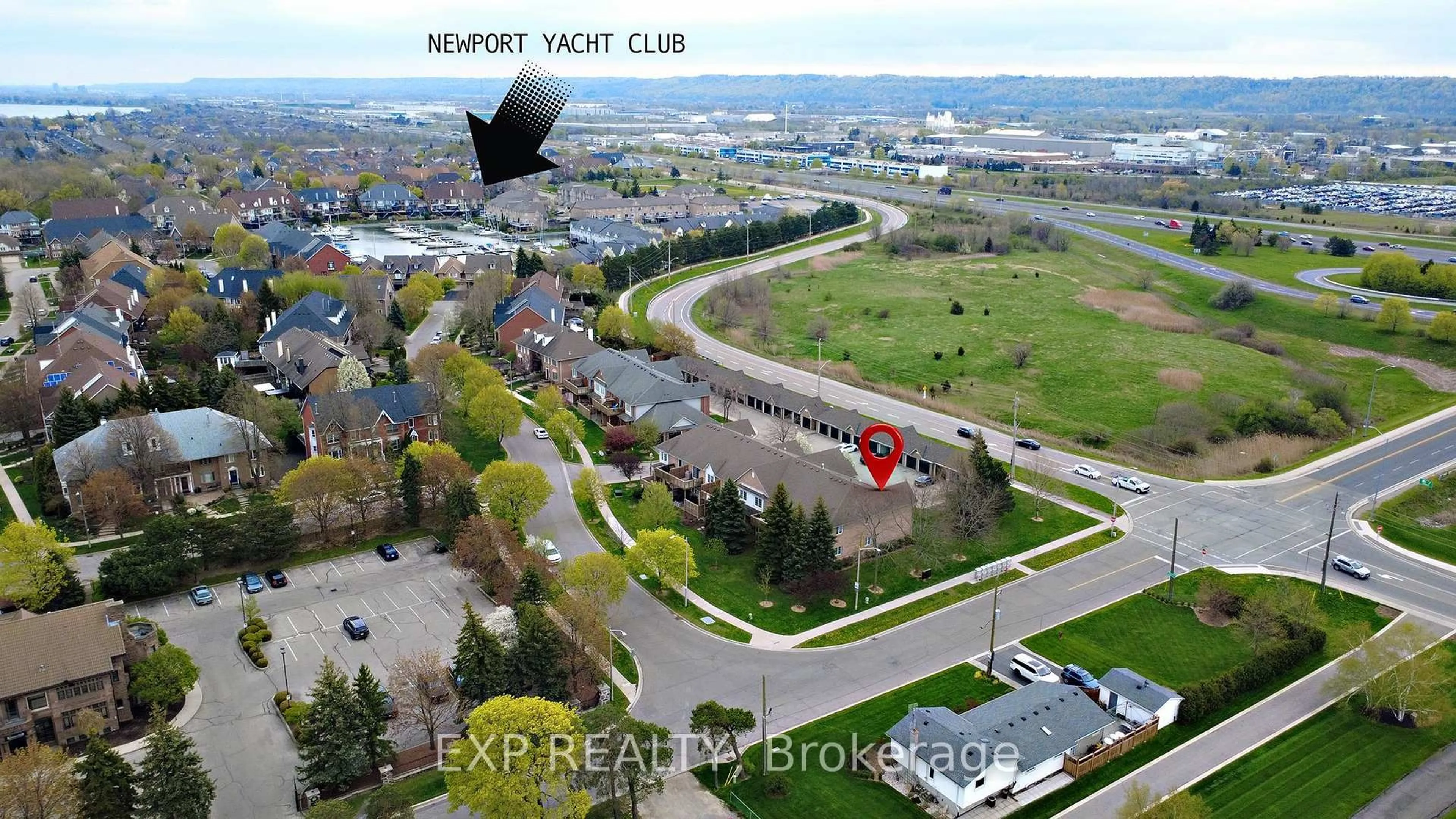 A pic from outside/outdoor area/front of a property/back of a property/a pic from drone, unknown for 2 Harbour Dr #9, Hamilton Ontario L8E 6B1