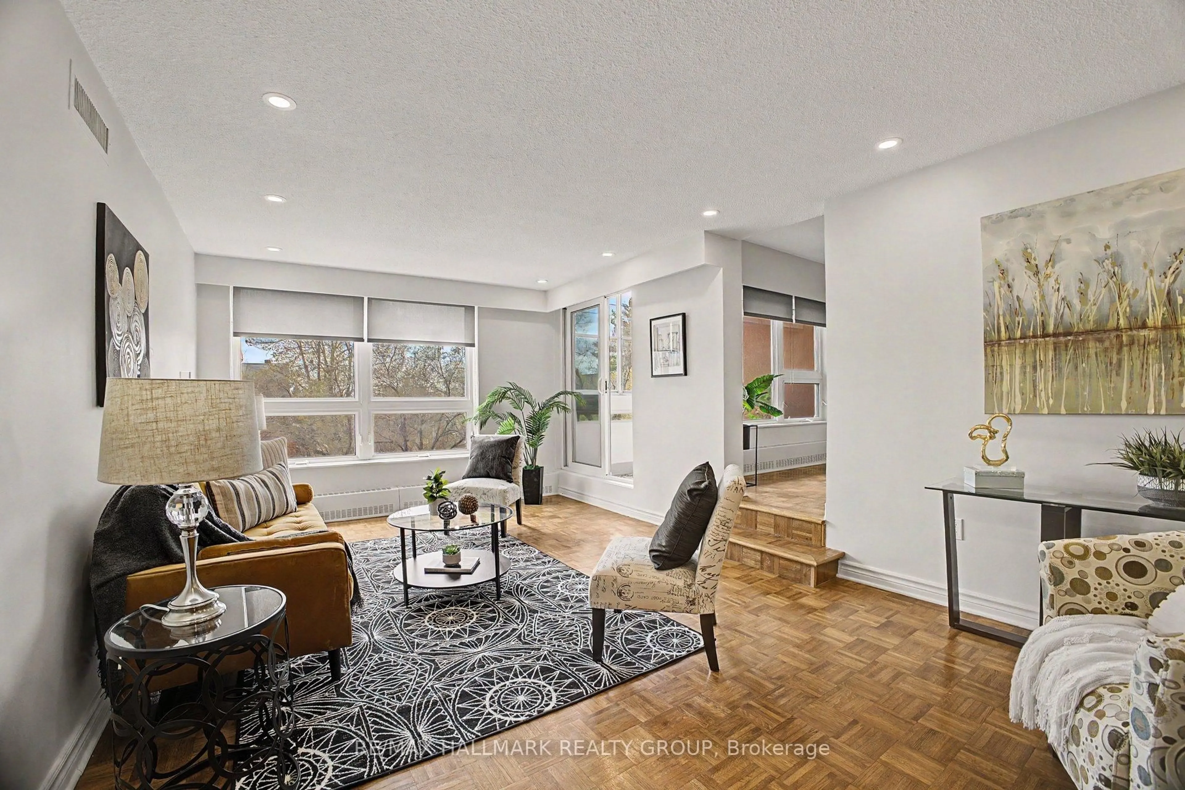 Living room with furniture, unknown for 373 Laurier Ave #405, Ottawa Ontario K1N 8X6