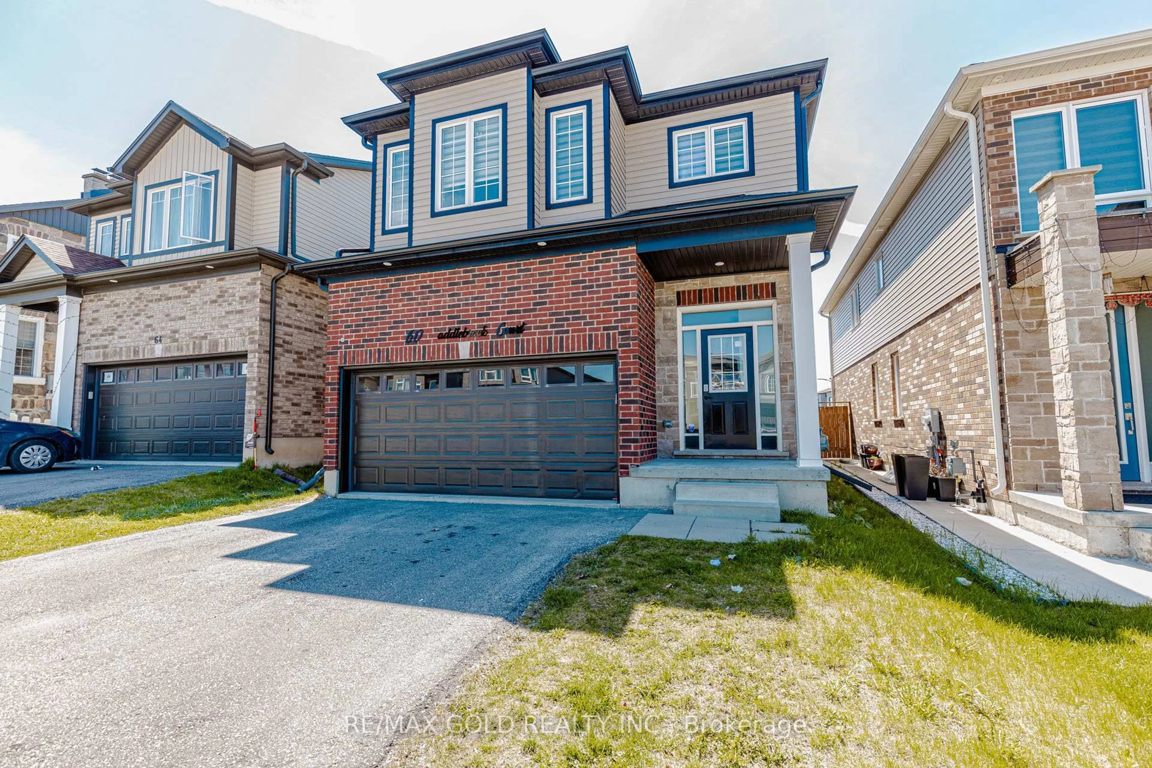 Home with brick exterior material, street for 60 Saddlebrook Crt, Kitchener Ontario N2R 0P6