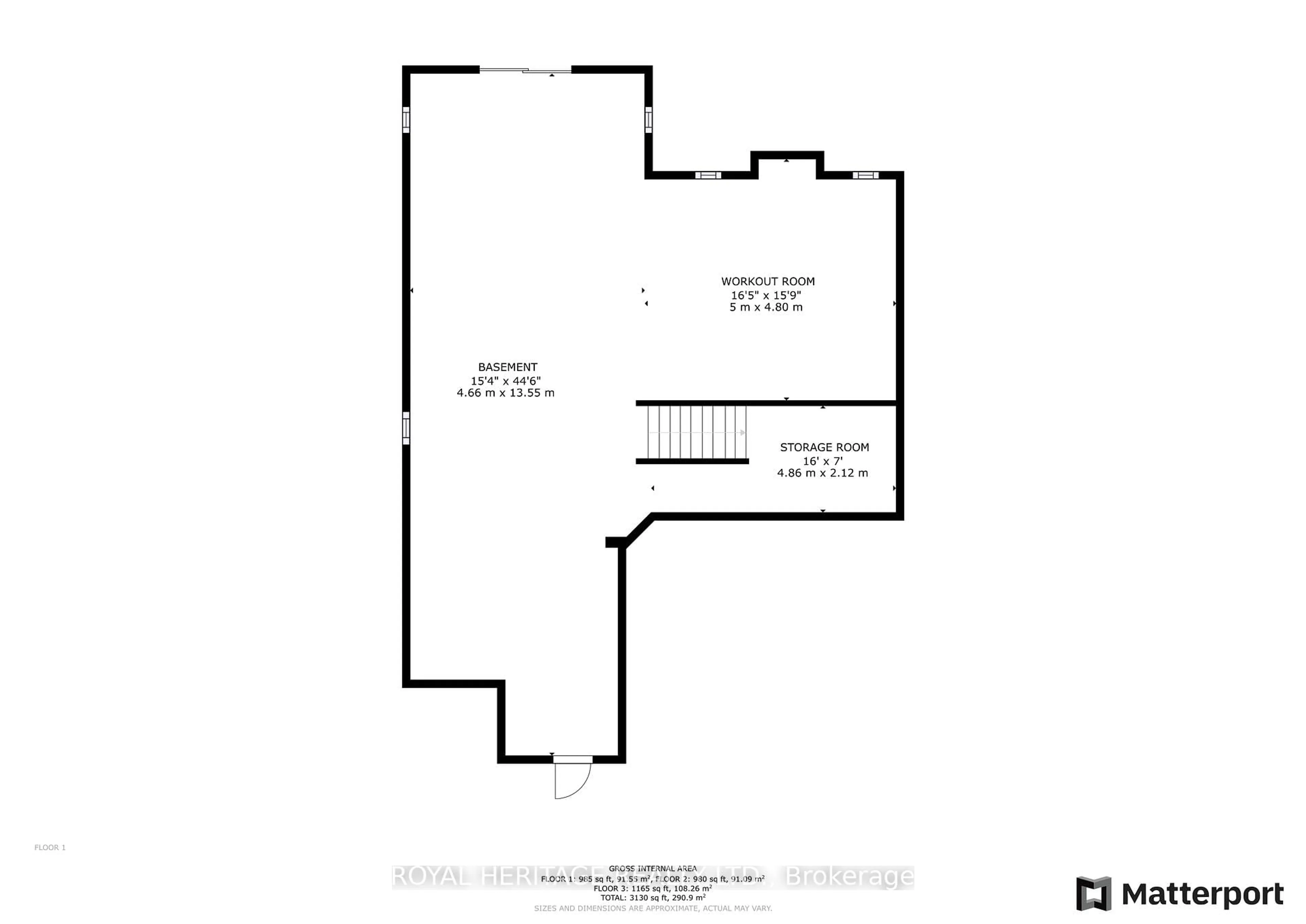 Floor plan for 141 Springdale Dr, Kawartha Lakes Ontario K9V 0N1