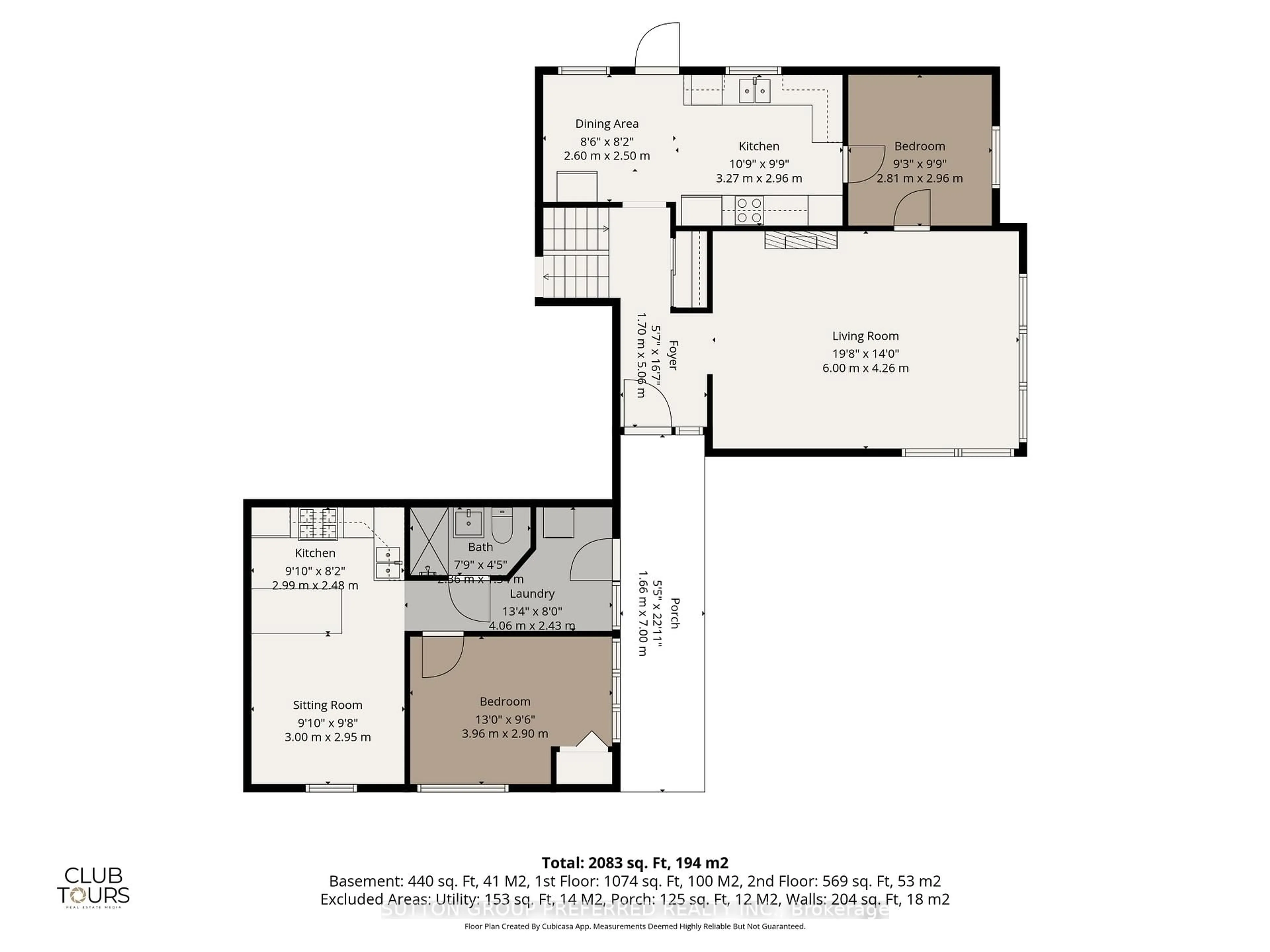 Floor plan for 2 Ruskin Crt, London North Ontario N6G 1S8