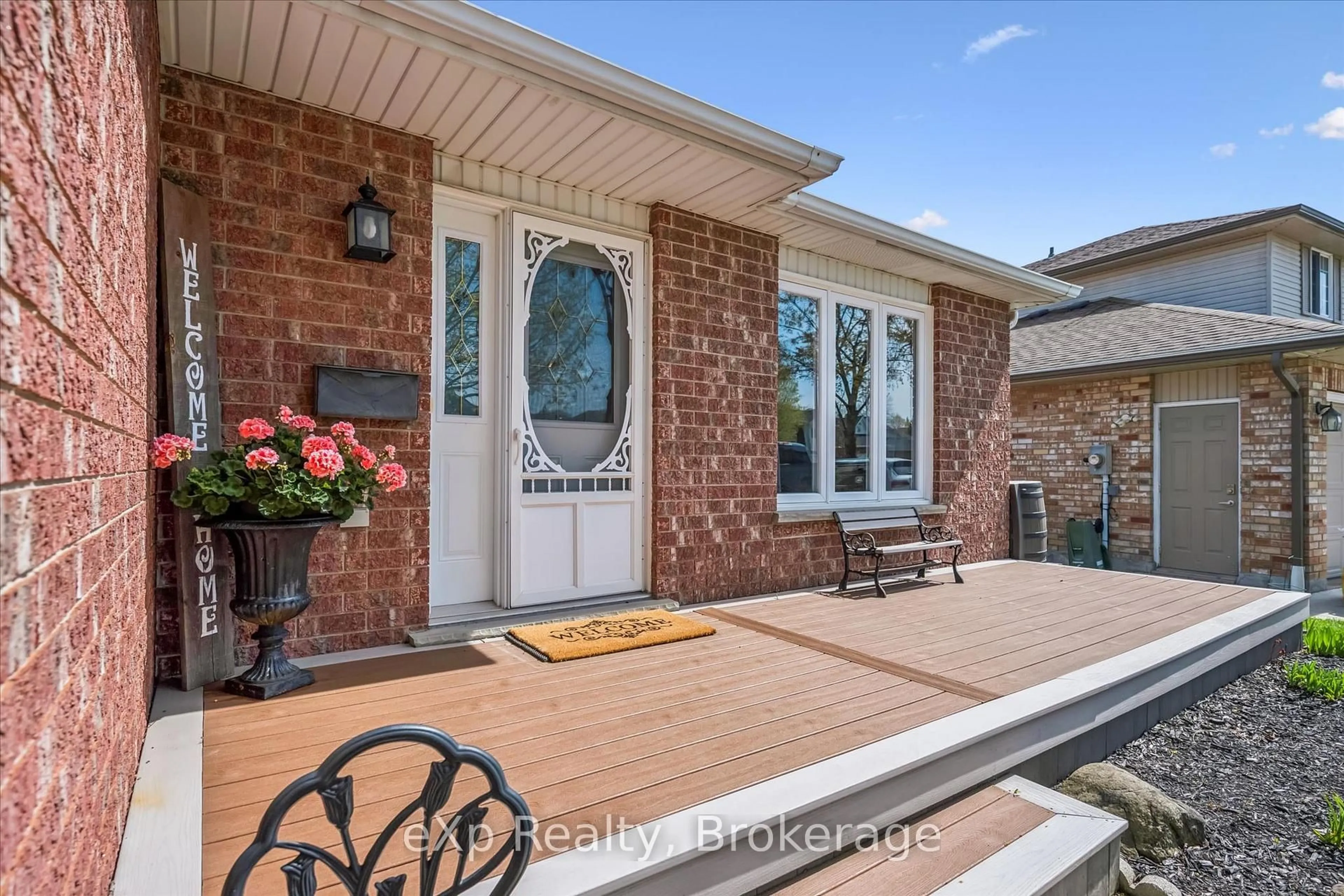 Home with brick exterior material, street for 4 Peartree Cres, Guelph Ontario N1H 8K6