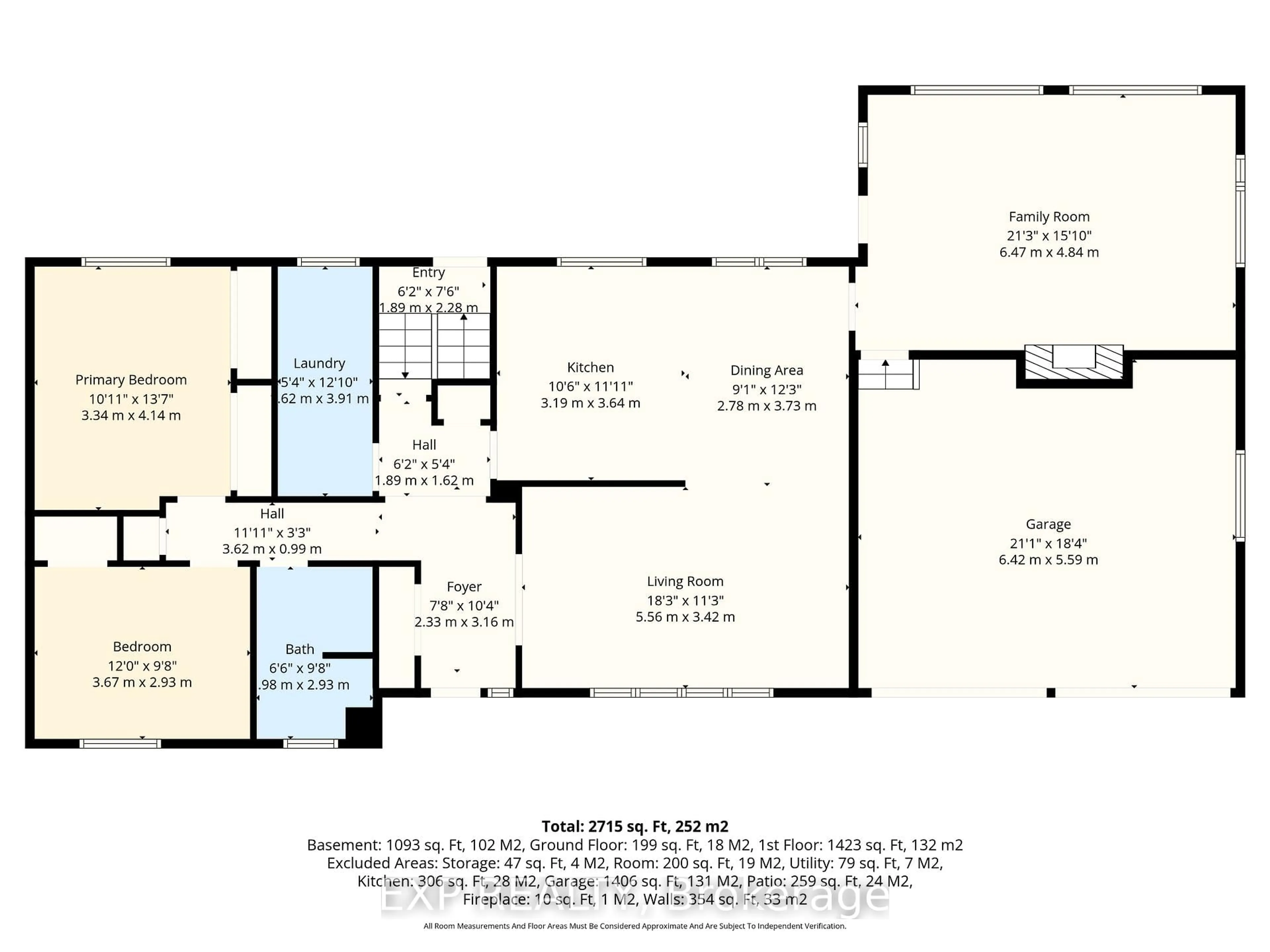 Floor plan for 7411 County Rd 2, Hamilton Township Ontario K9A 4J7