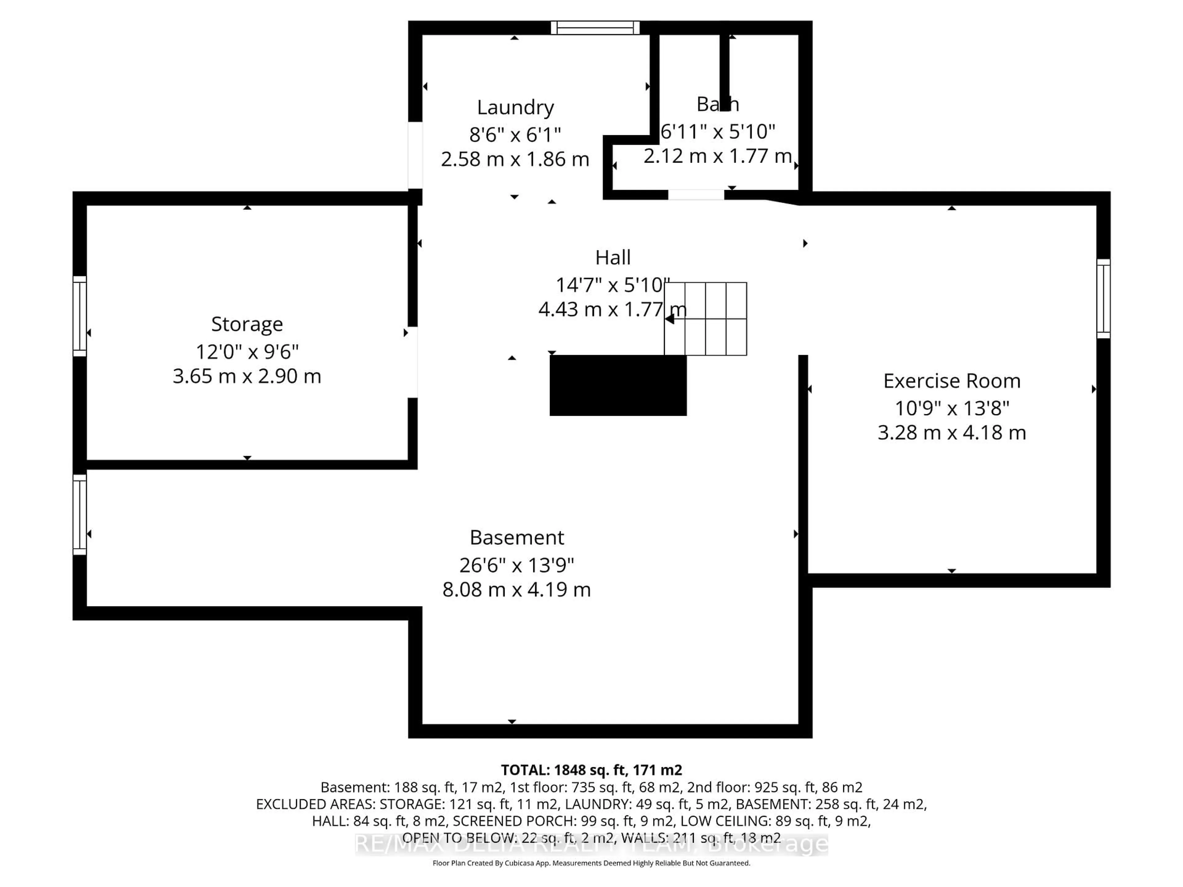 Floor plan for 703 Front St, Pembroke Ontario K8A 6J4