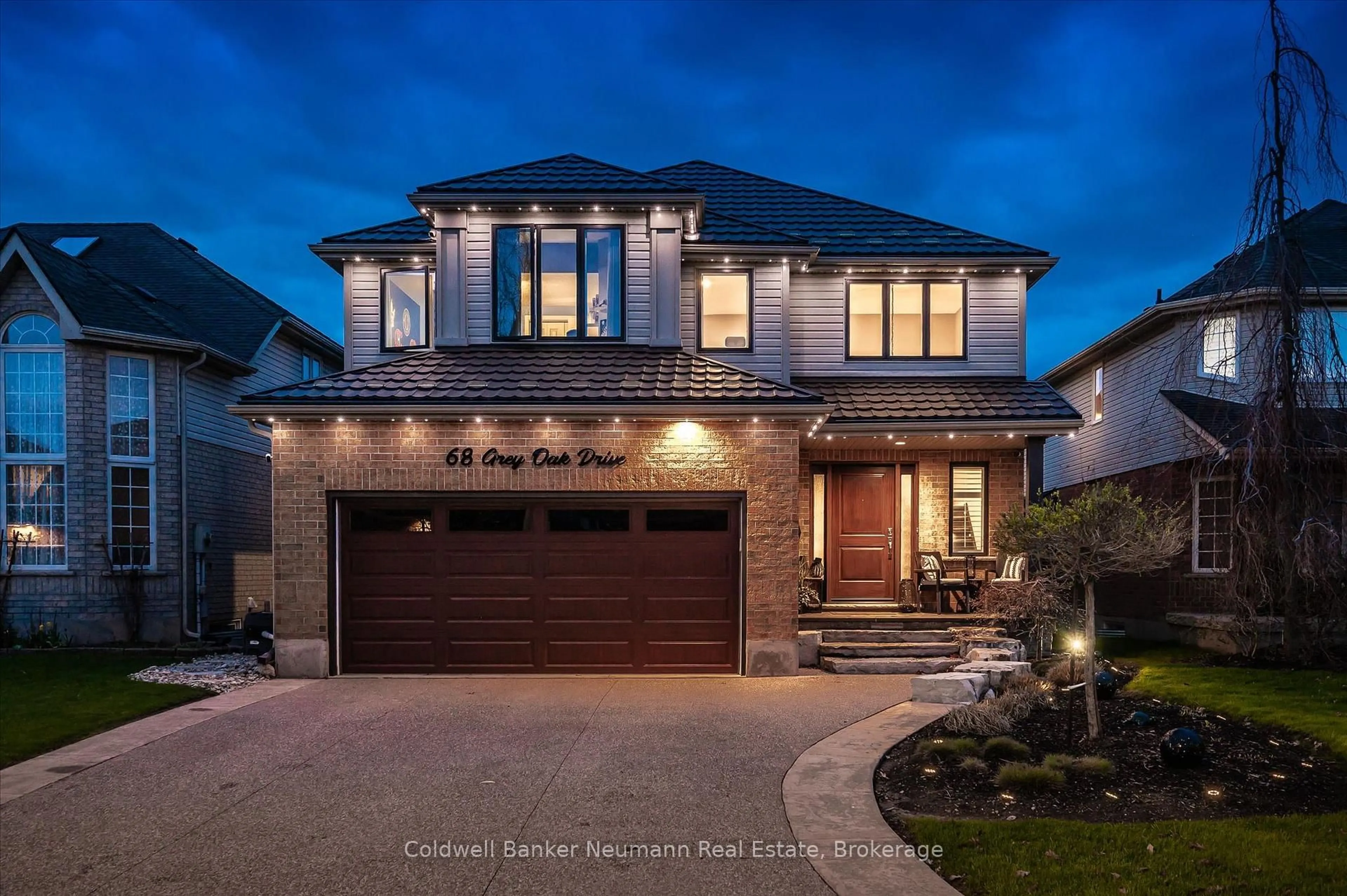 Home with brick exterior material, street for 68 Grey Oak Dr, Guelph Ontario N1L 1R2