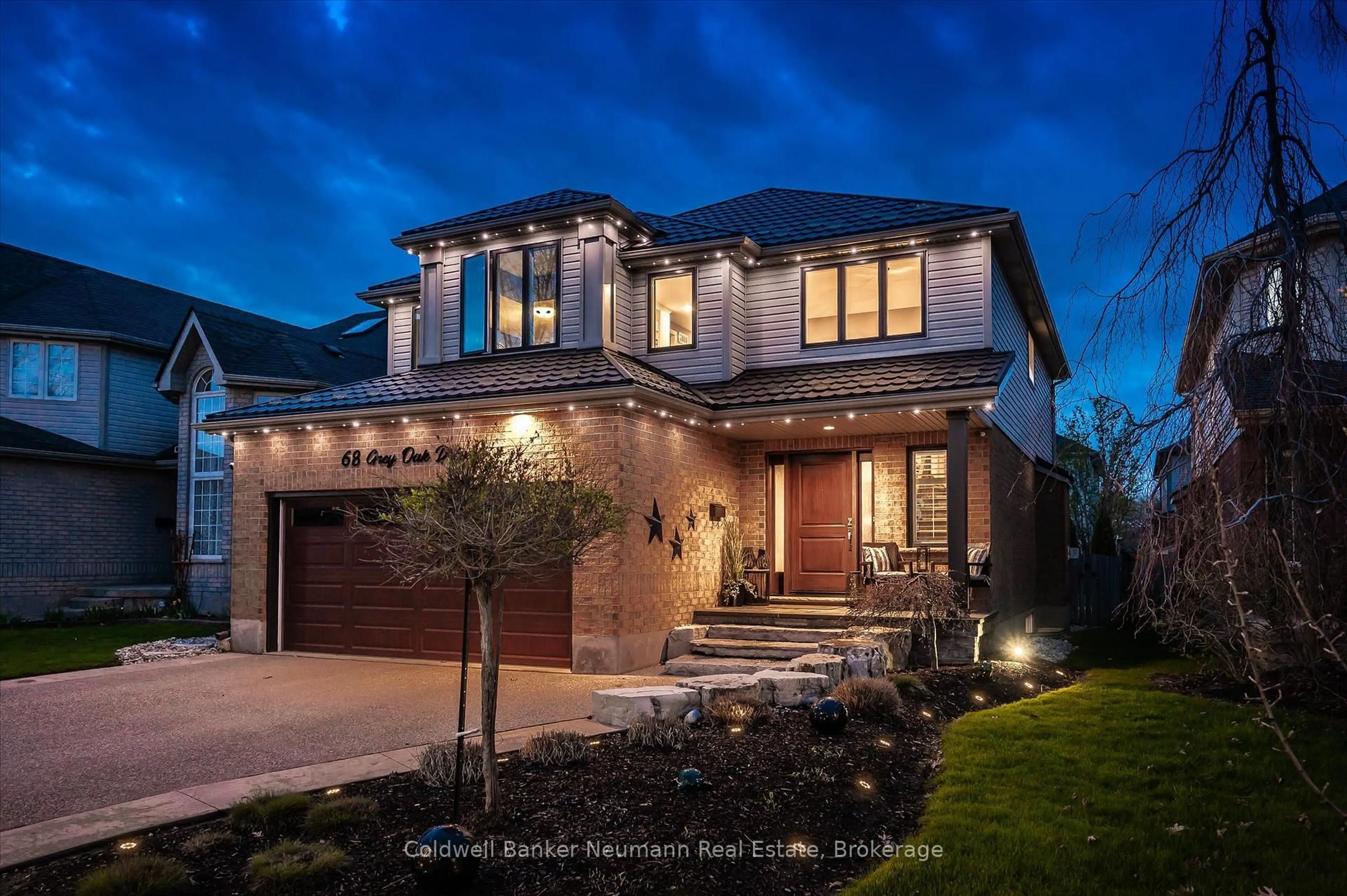Home with brick exterior material, street for 68 Grey Oak Dr, Guelph Ontario N1L 1R2