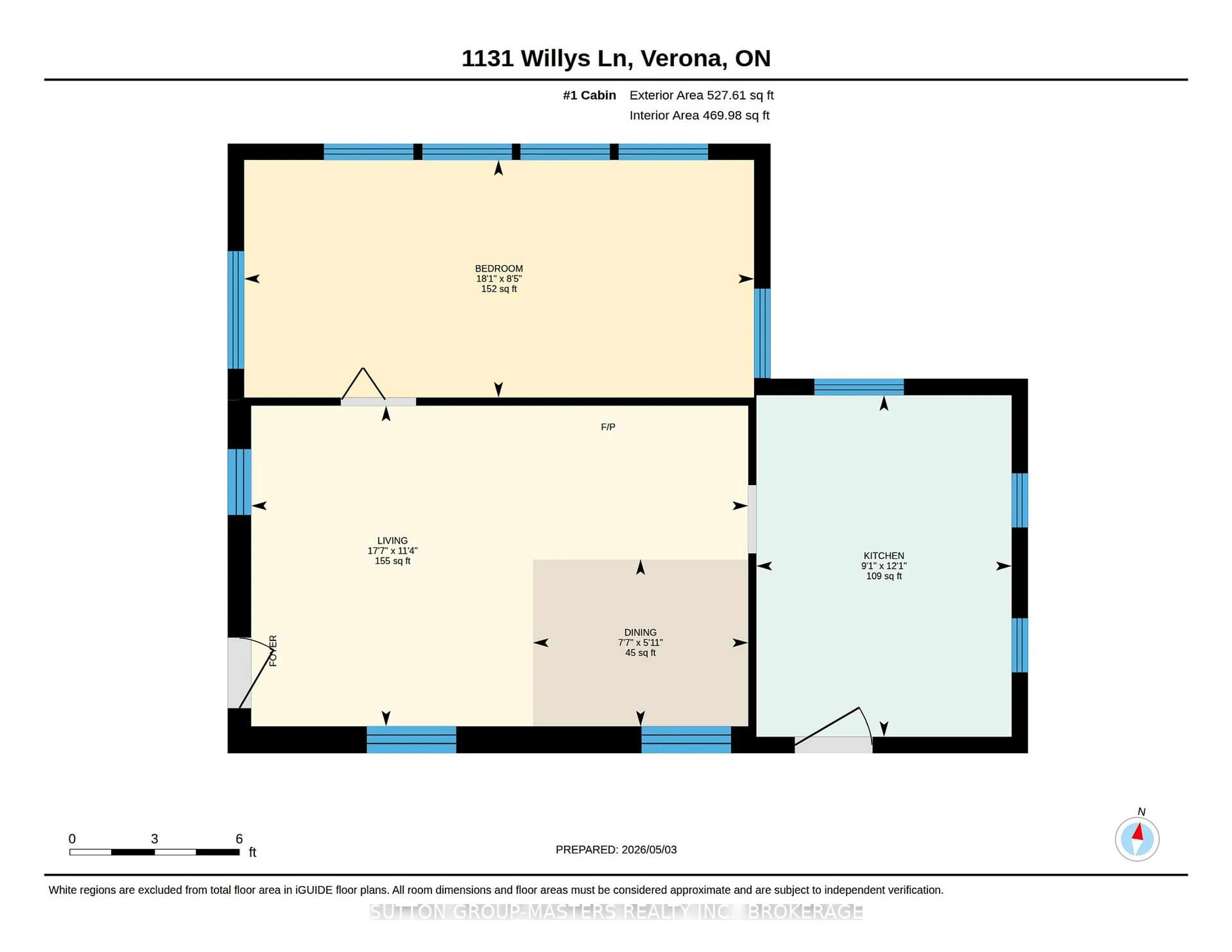 Floor plan for 1131 Willy's Lane, Hartington Ontario K0H 1W0