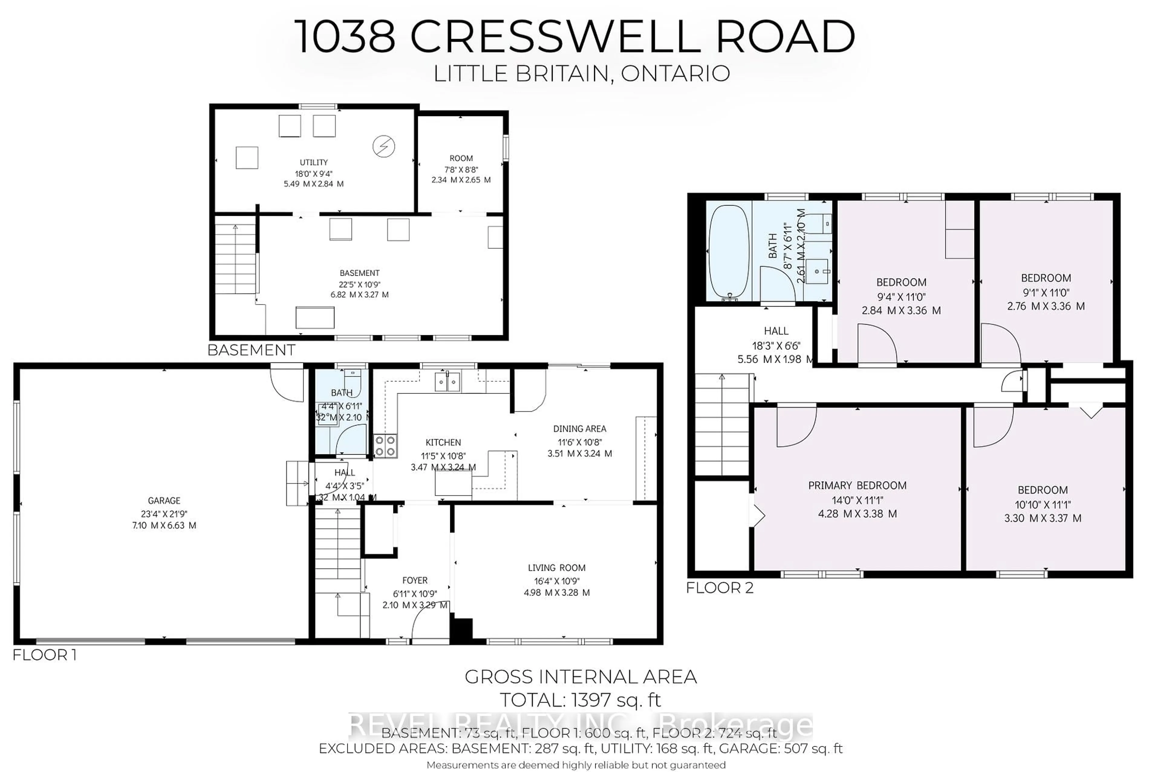 Floor plan for 1038 Cresswell Rd, Kawartha Lakes Ontario K0M 2C0