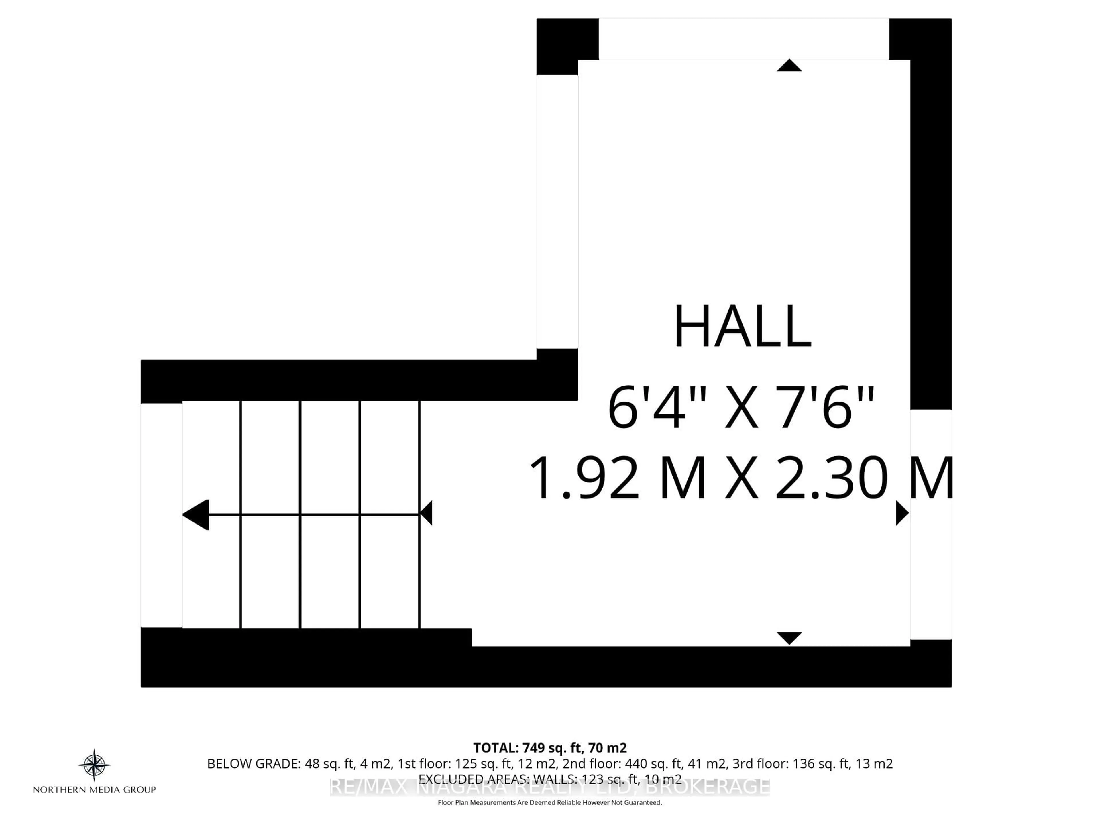 Floor plan for 46 Macoomb Dr, Welland Ontario L3C 5T9