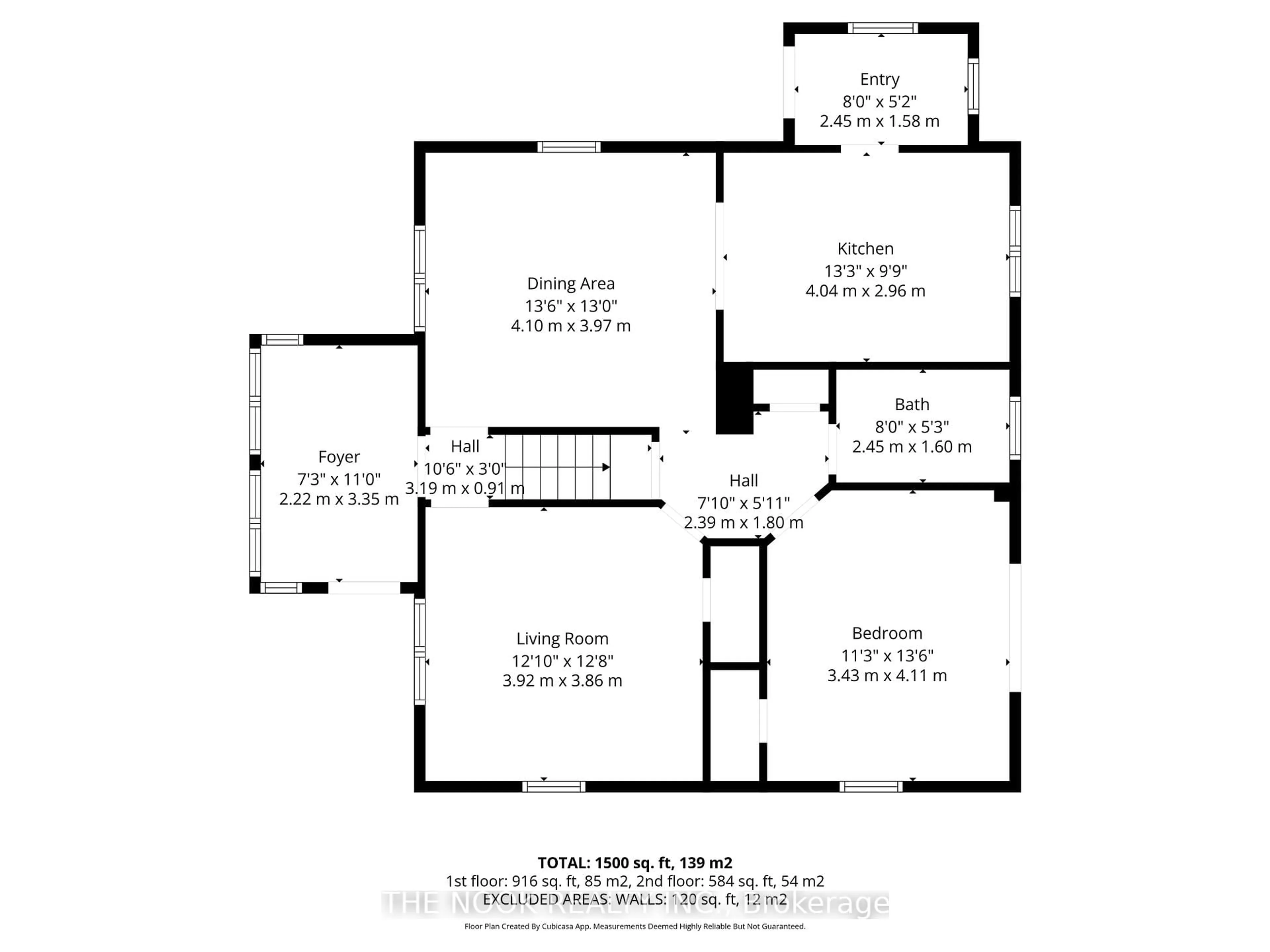 Floor plan for 54 Clifton St, Kawartha Lakes Ontario K0M 1N0