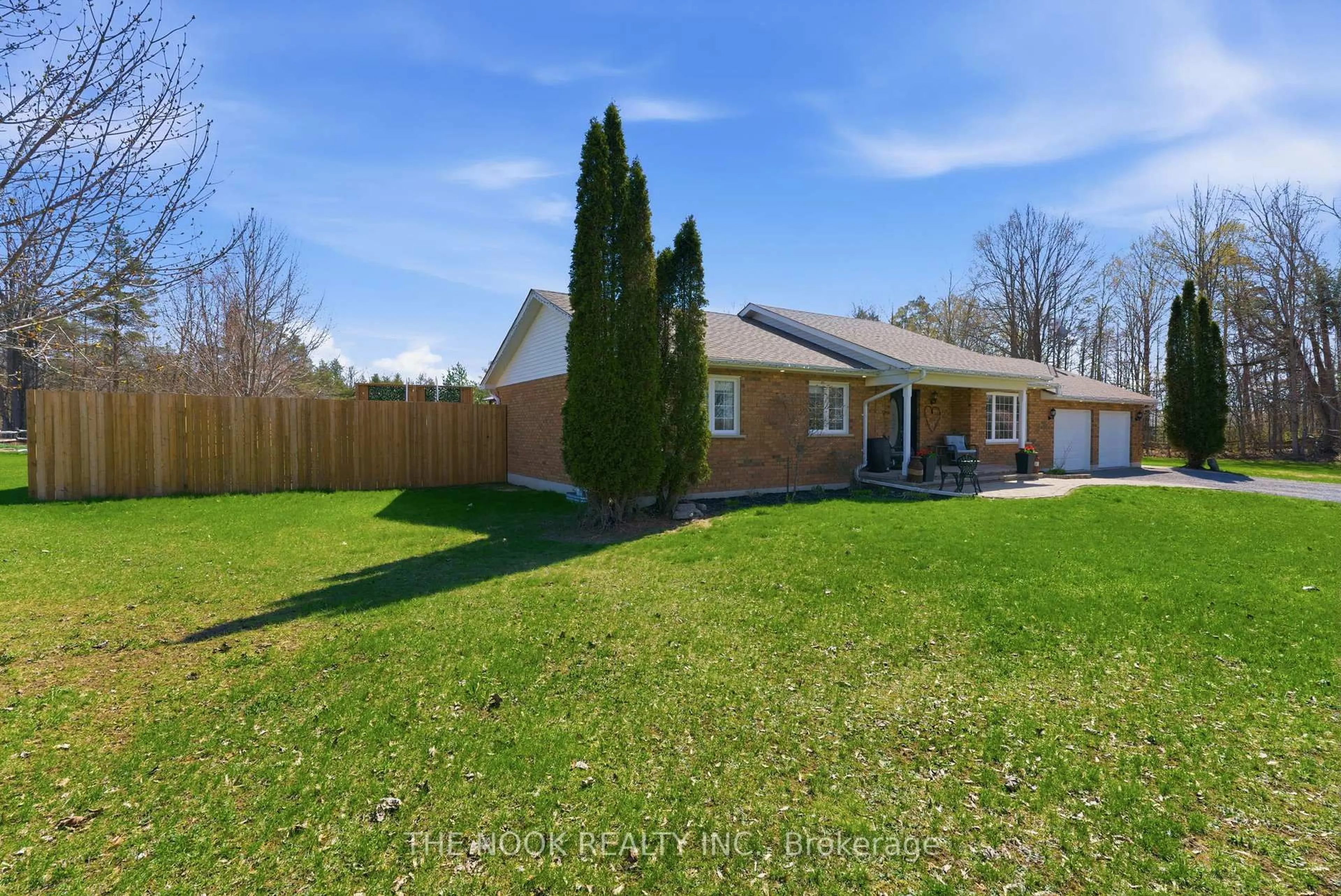 A pic from outside/outdoor area/front of a property/back of a property/a pic from drone, unknown for 1545 Camp Line Rd, Douro-Dummer Ontario K0L 2H0