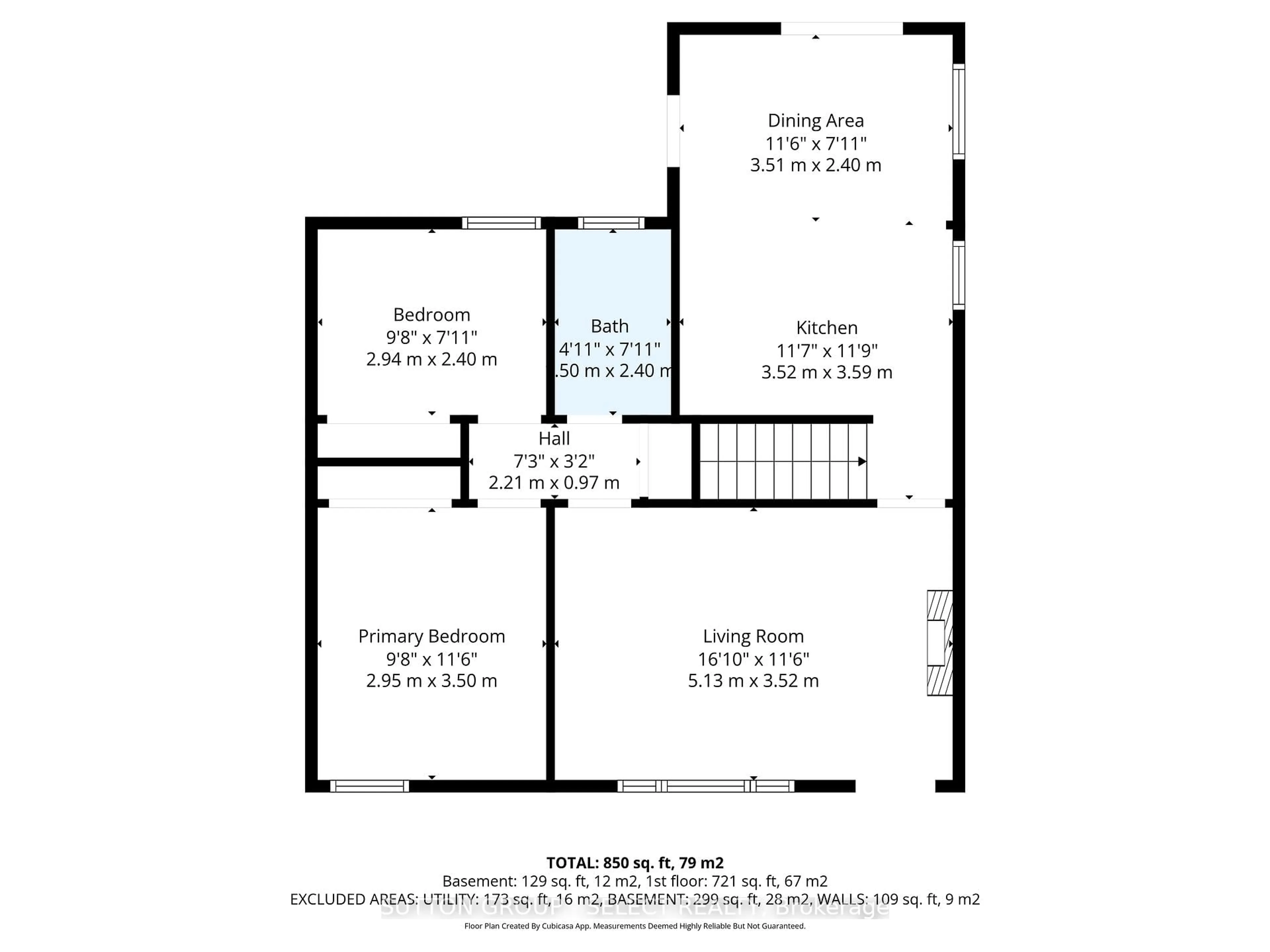 Floor plan for 1242 Brydges St, London East Ontario N5W 2C1