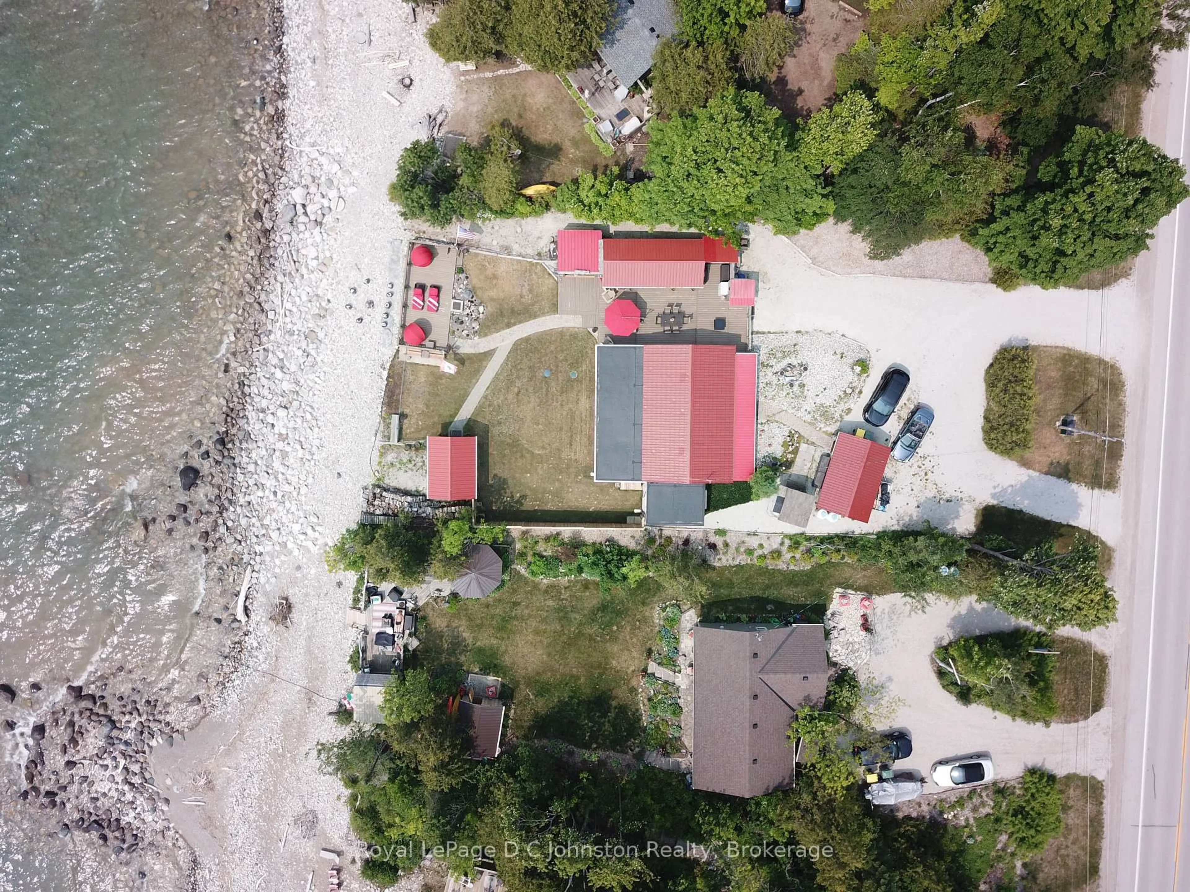 A pic from outside/outdoor area/front of a property/back of a property/a pic from drone, unknown for 337 BRUCE ROAD #13, First Nations Ontario N0H 2L0