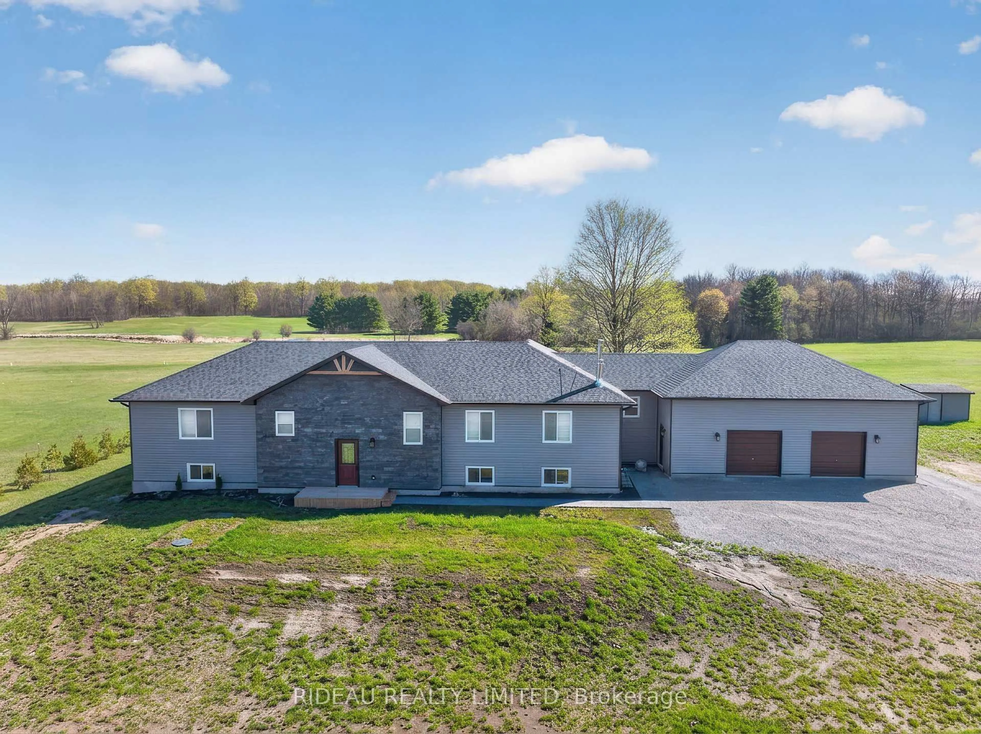A pic from outside/outdoor area/front of a property/back of a property/a pic from drone, building for 6B Portland Graphite Rd, Rideau Lakes Ontario K0G 1V0