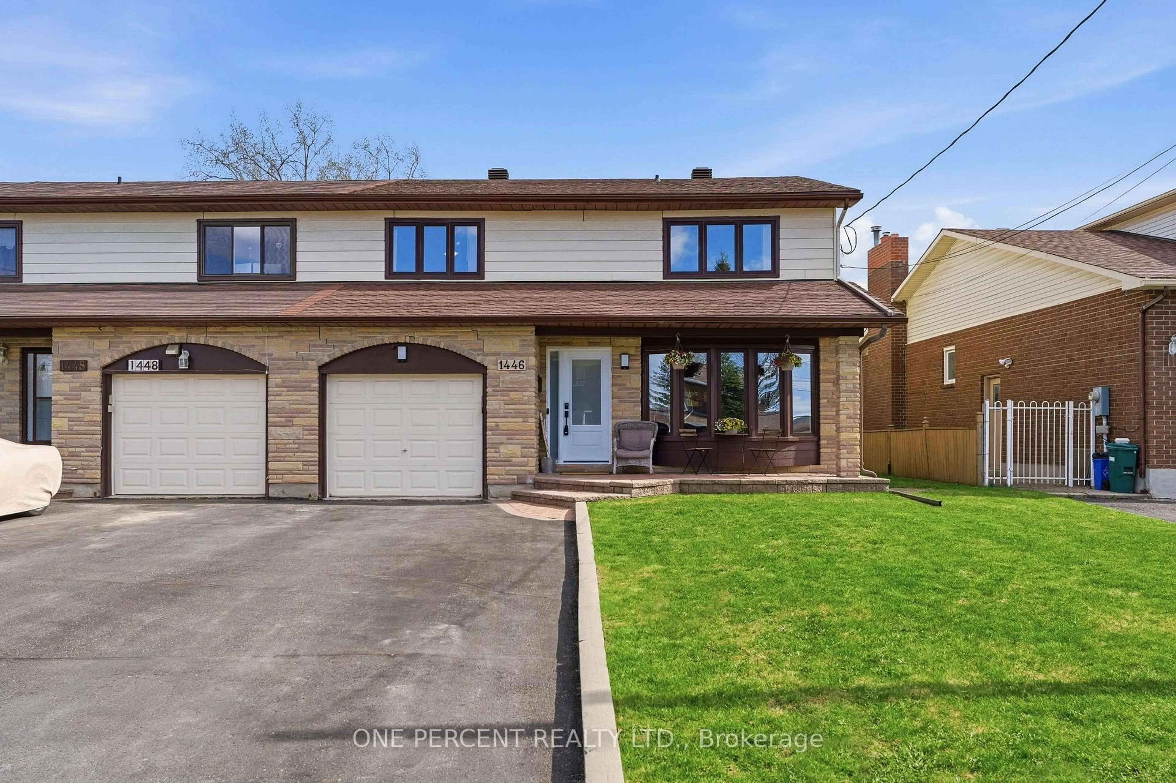 Home with brick exterior material, street for 1446 Goth Ave, Ottawa Ontario K1T 1E4