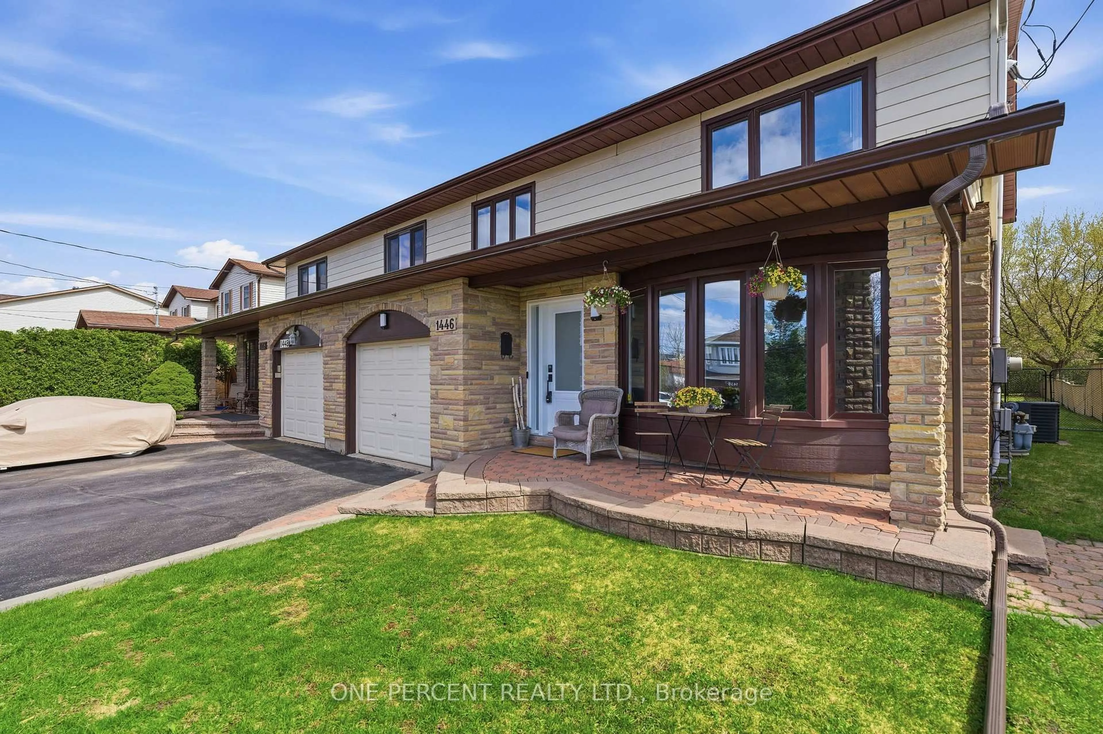 Home with brick exterior material, street for 1446 Goth Ave, Ottawa Ontario K1T 1E4