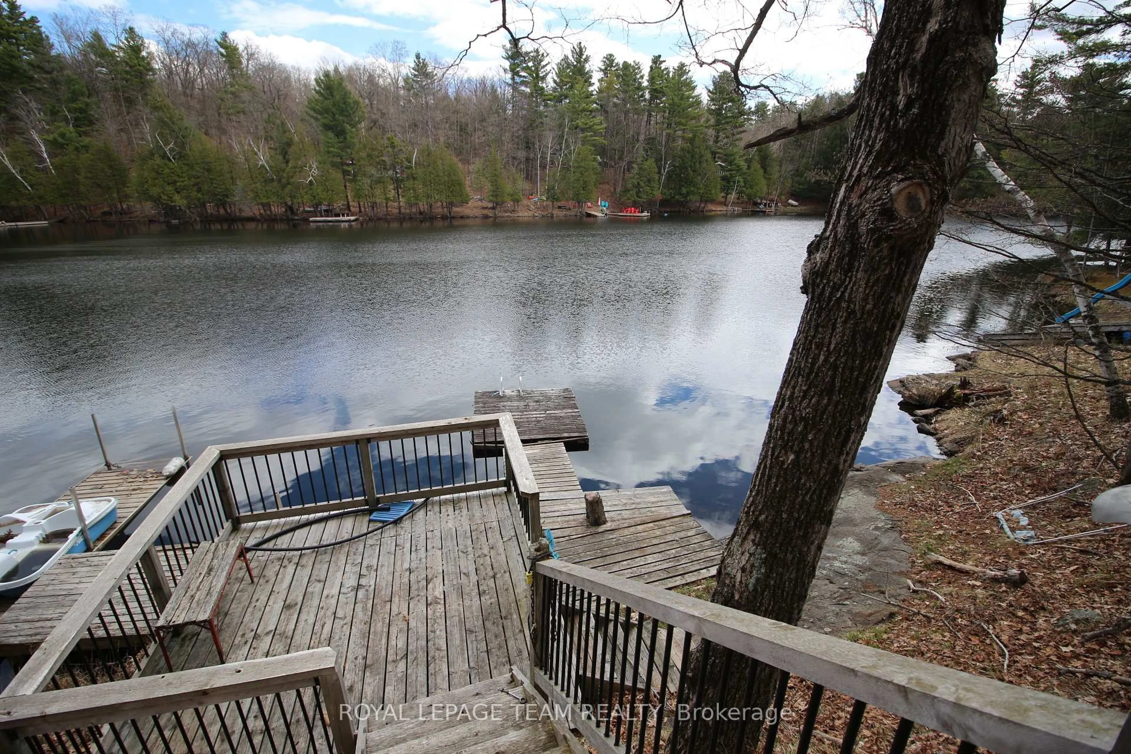 Patio, water/lake/river/ocean view for 315 Silvery Lane, Tay Valley Ontario K0G 2B0