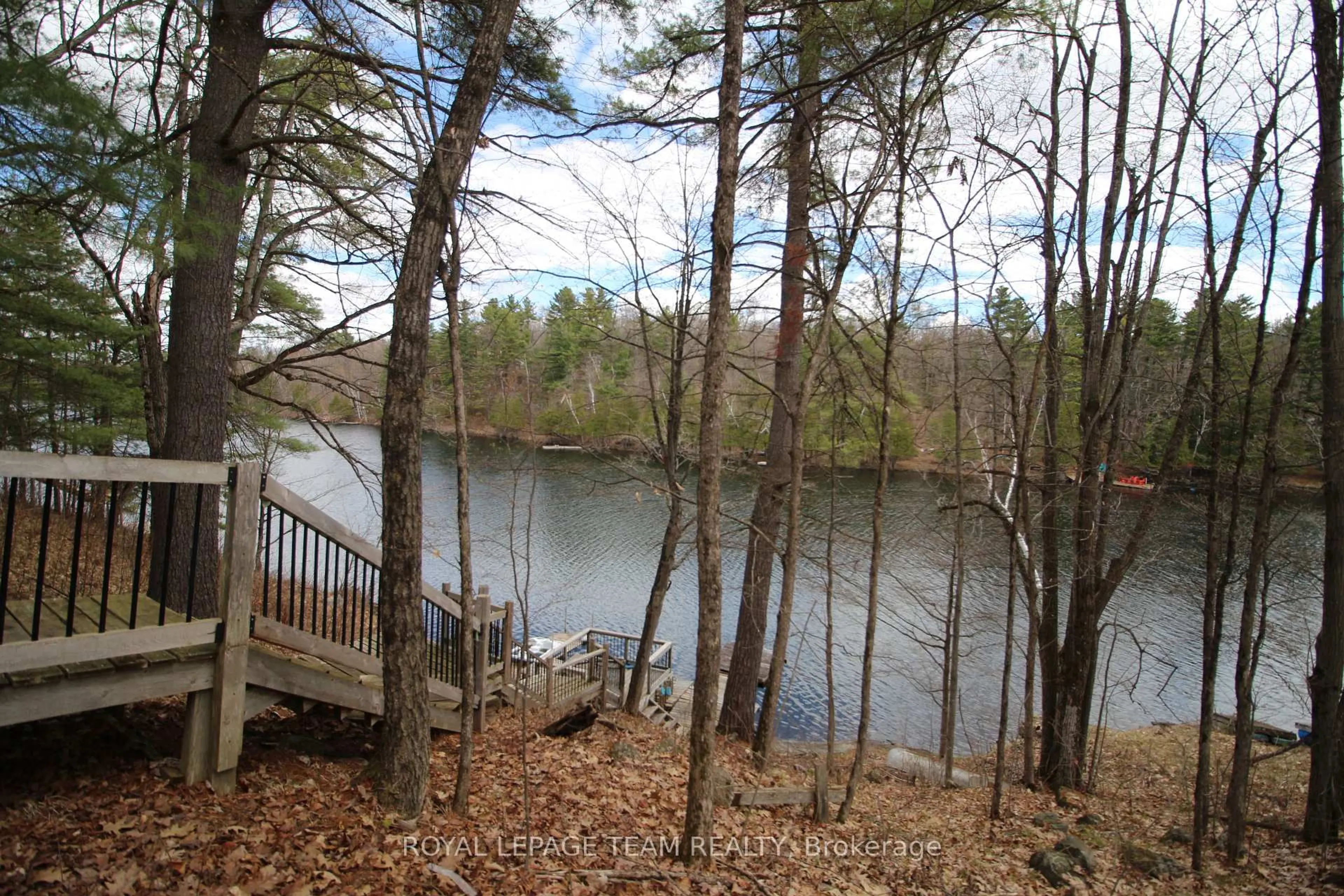 Patio, water/lake/river/ocean view for 315 Silvery Lane, Tay Valley Ontario K0G 2B0
