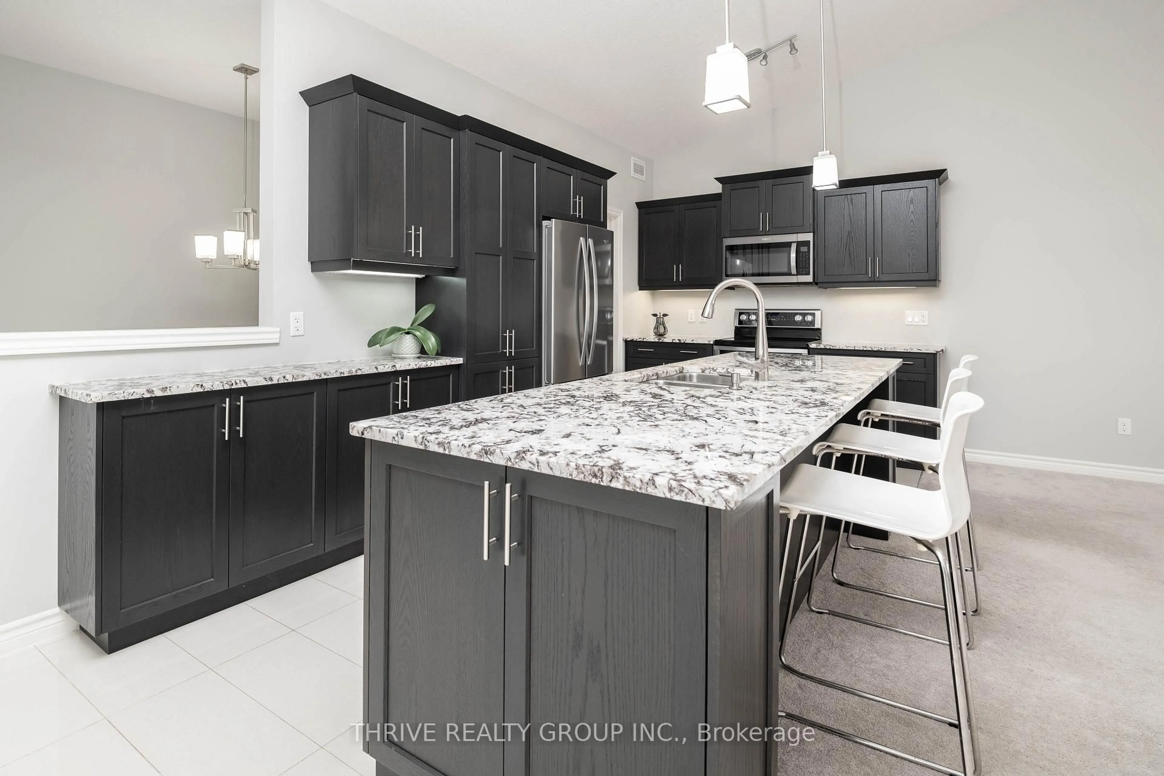 Contemporary kitchen, ceramic/tile floor for 2250 Buroak Dr #123, London North Ontario N6G 0N7