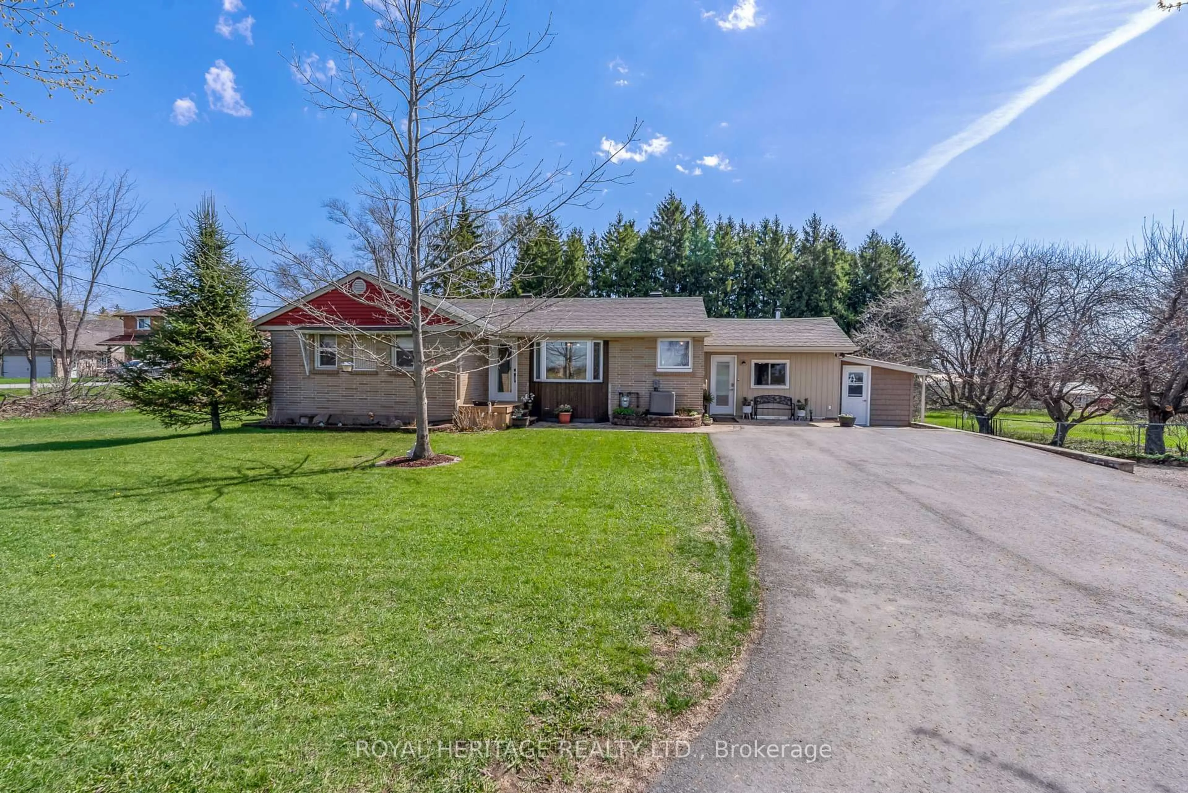 A pic from outside/outdoor area/front of a property/back of a property/a pic from drone, unknown for 4003 Wallace Point Rd, Peterborough Ontario K9J 6Y3