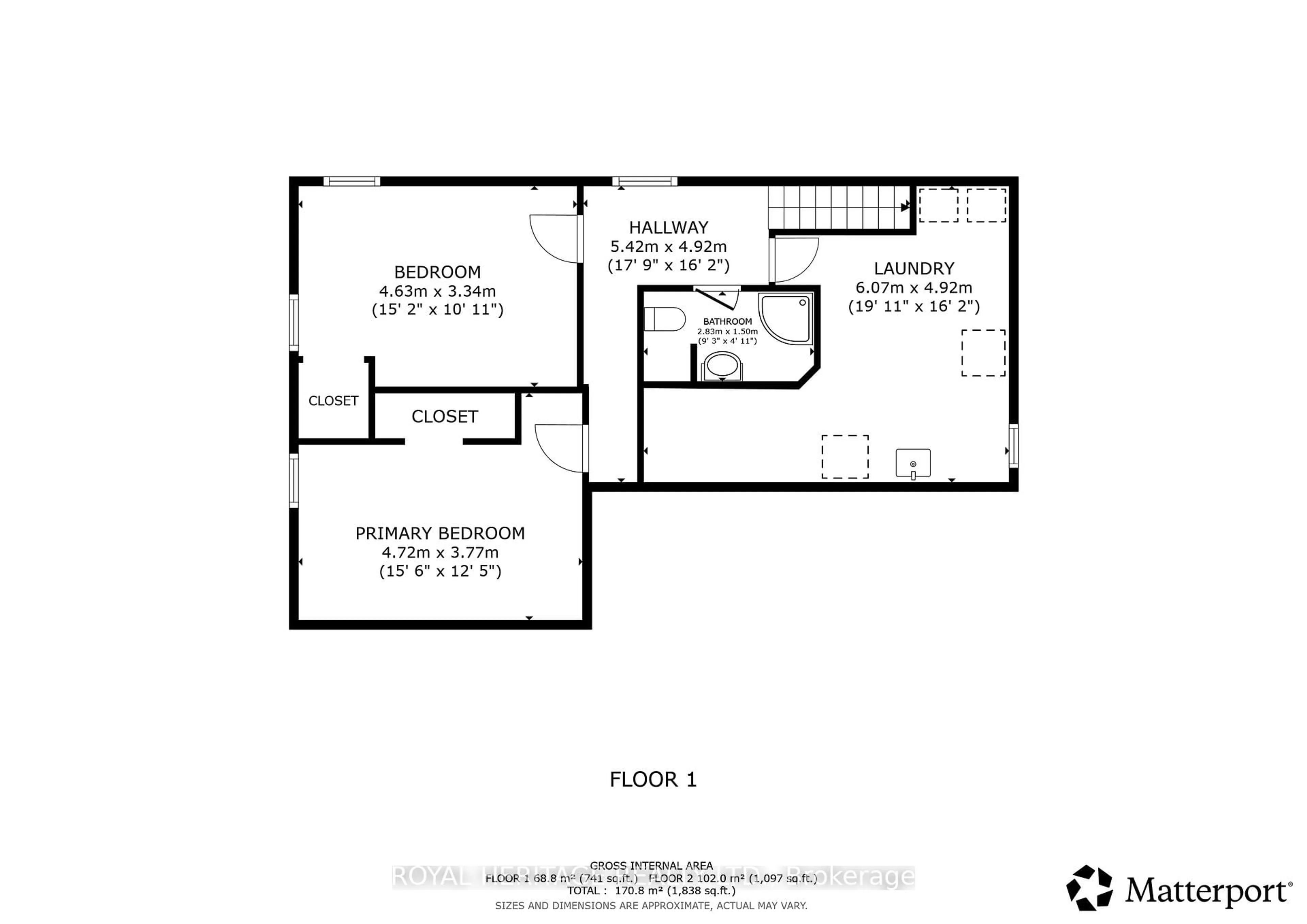 Floor plan for 4003 Wallace Point Rd, Peterborough Ontario K9J 6Y3