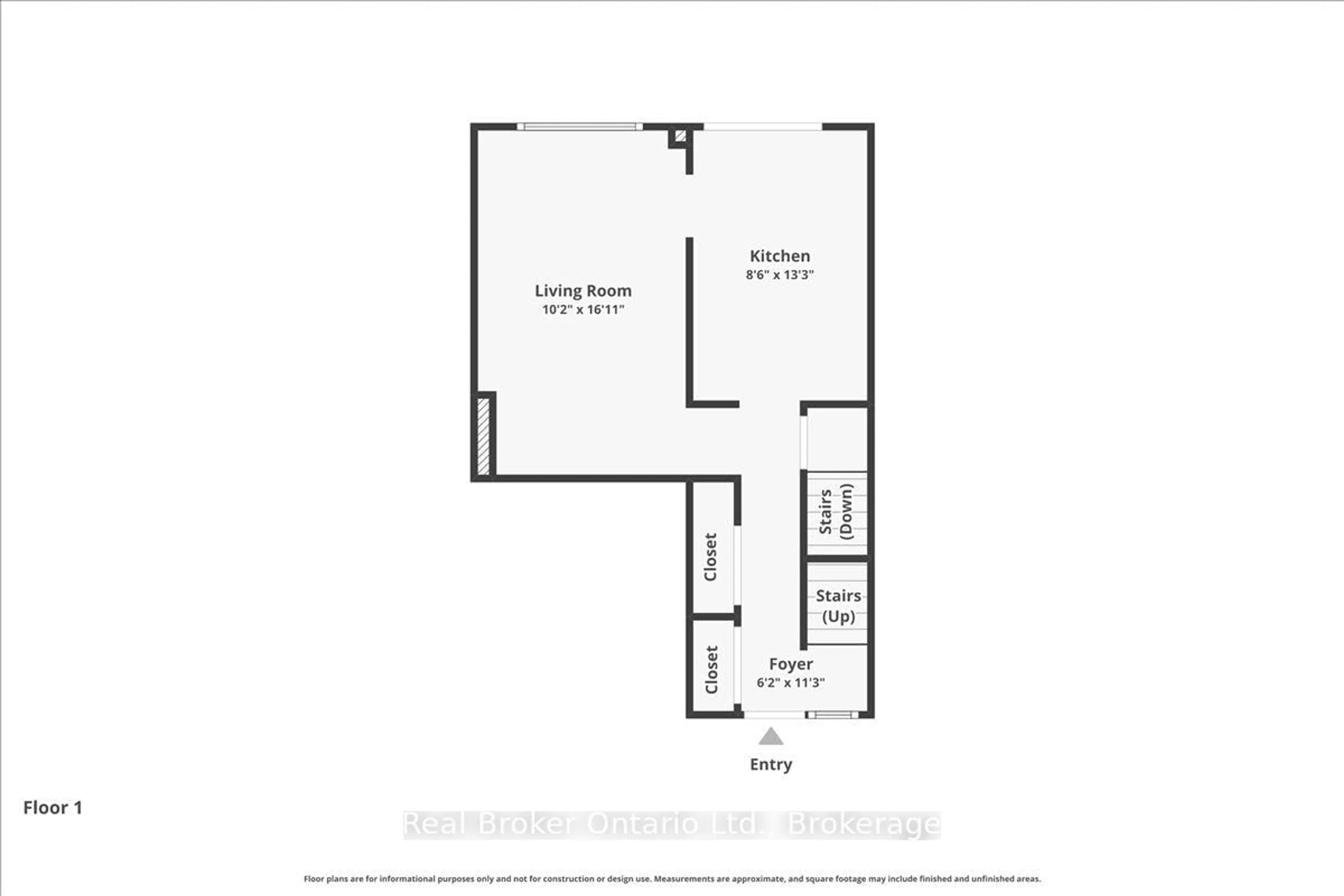 Floor plan for 16 Hadati Rd #16, Guelph Ontario N1E 6M2