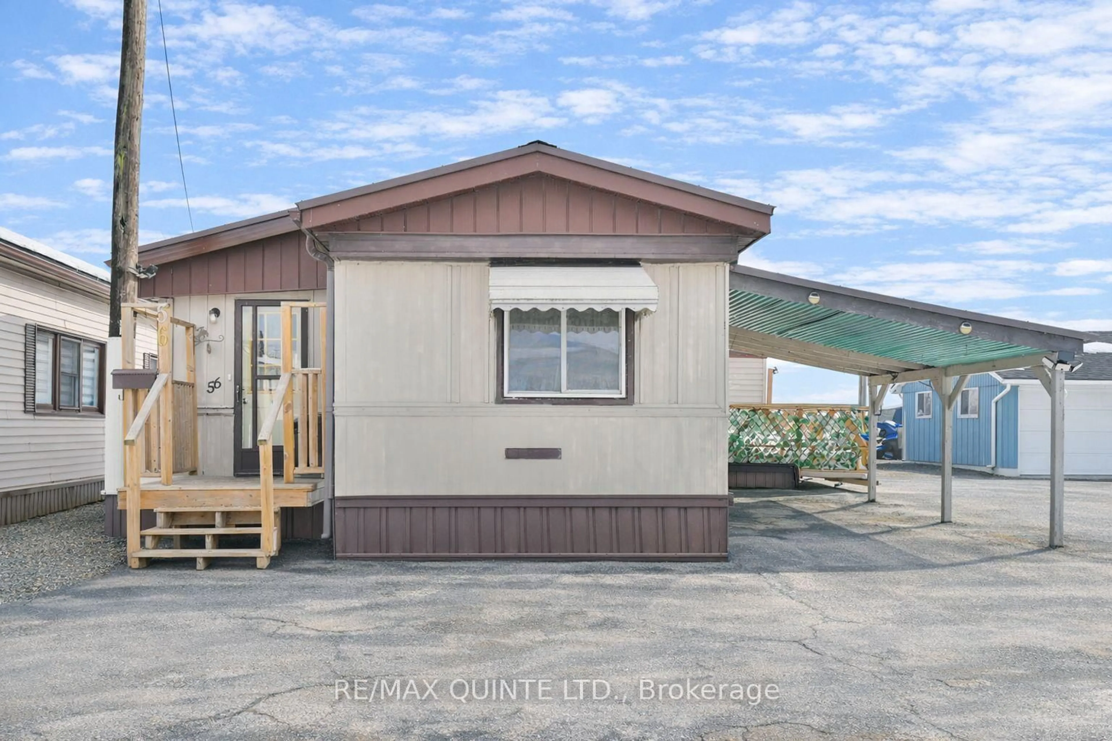 Home with vinyl exterior material, unknown for 311 Dundas St #56, Quinte West Ontario K8V 1M1