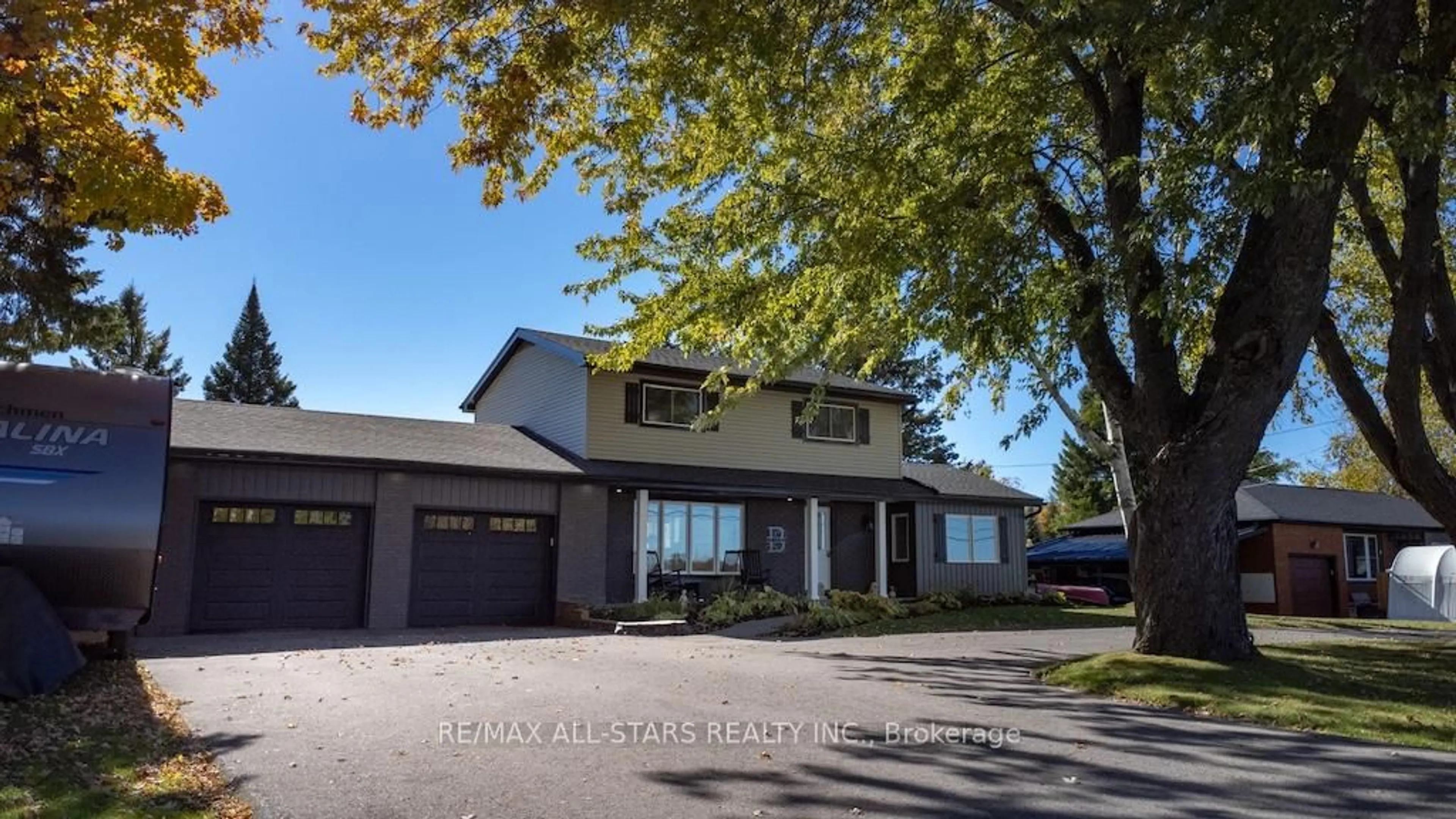 Home with brick exterior material, street for 1412 Highway 7A Highway, Kawartha Lakes Ontario L0A 1A0