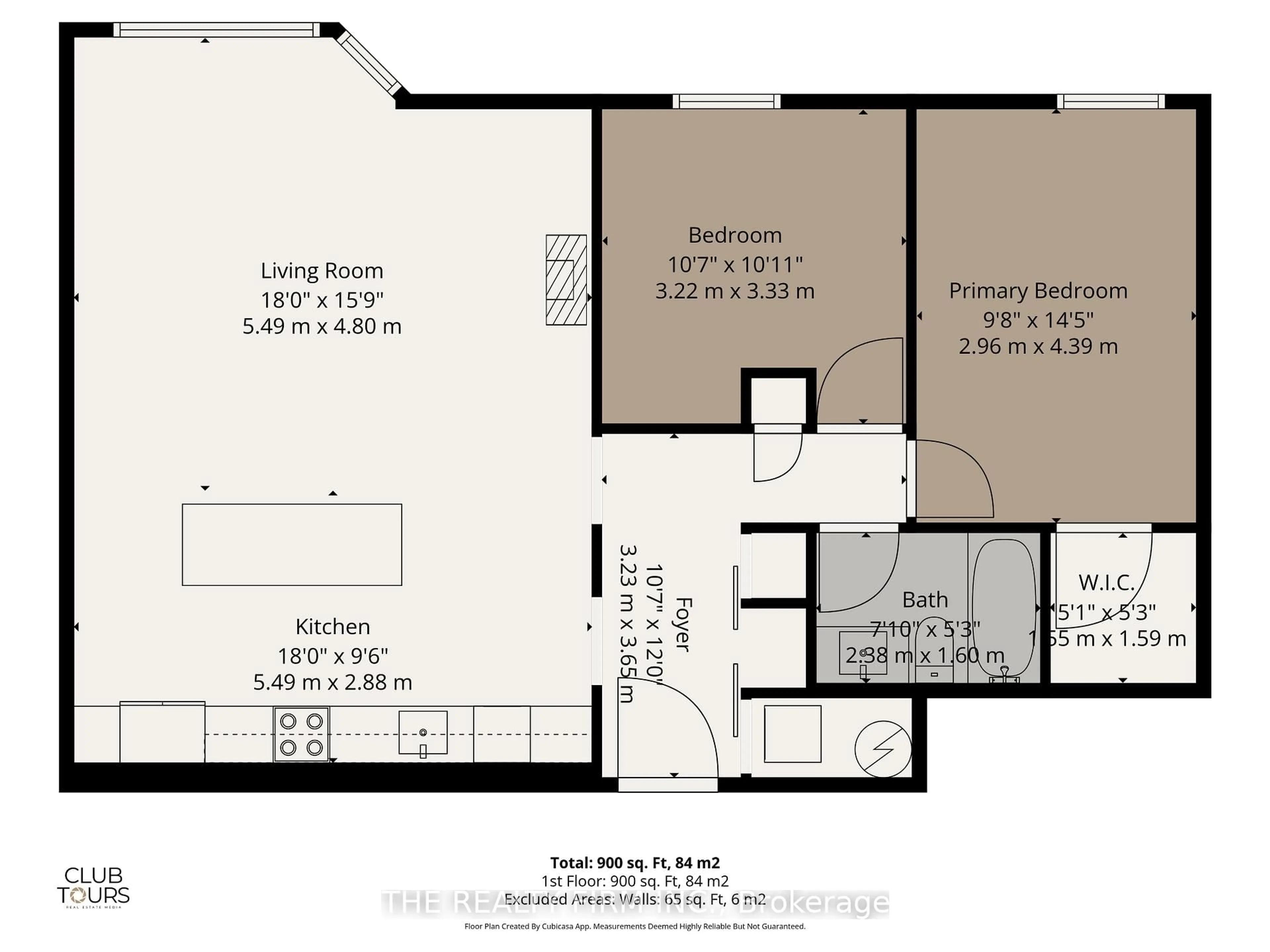 Floor plan for 45 Pond Mills Rd #1210, London South Ontario N5Z 4W5