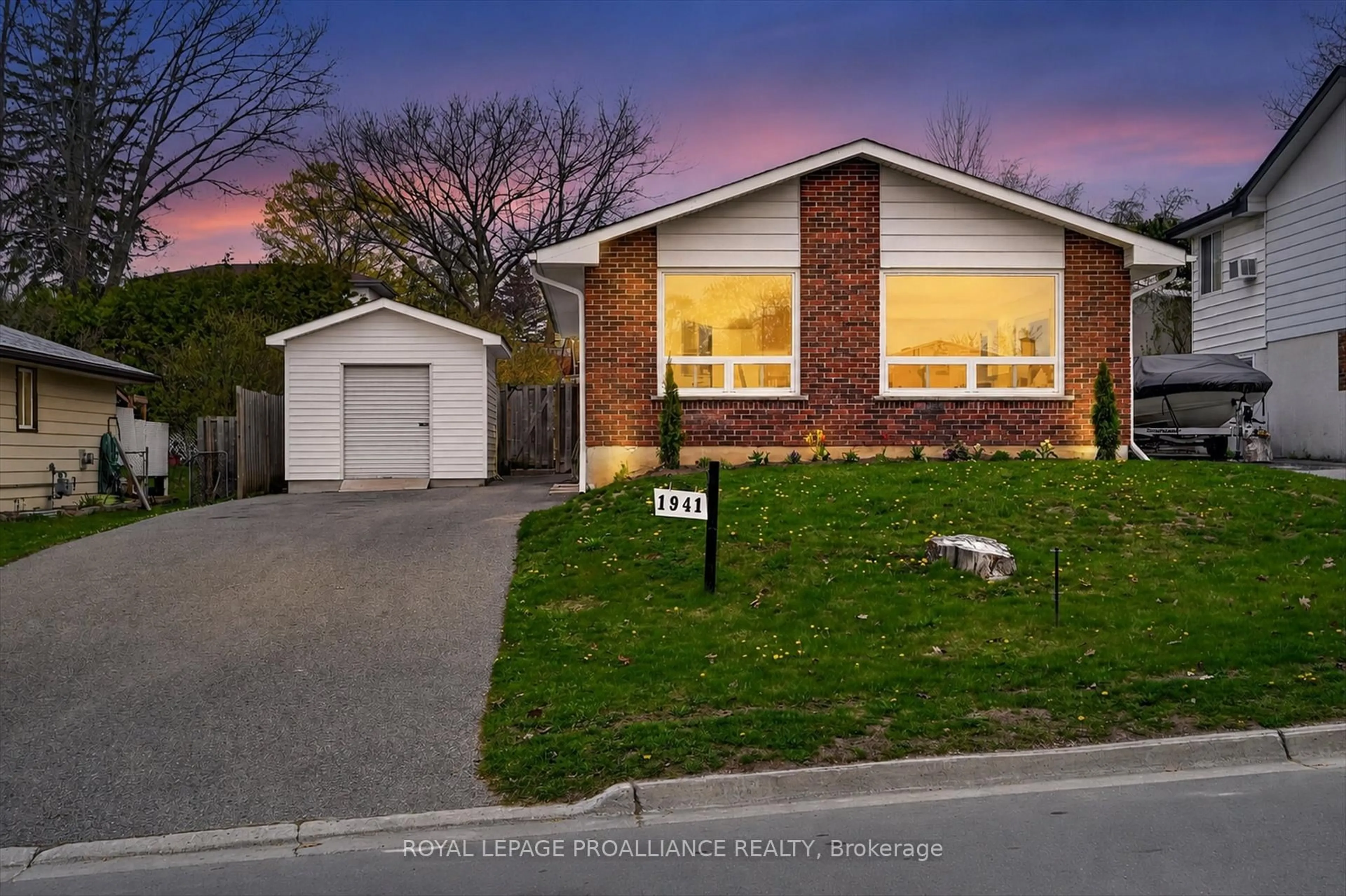 Home with brick exterior material, street for 1941 Croftdale Cres, Peterborough Ontario K9K 1J7