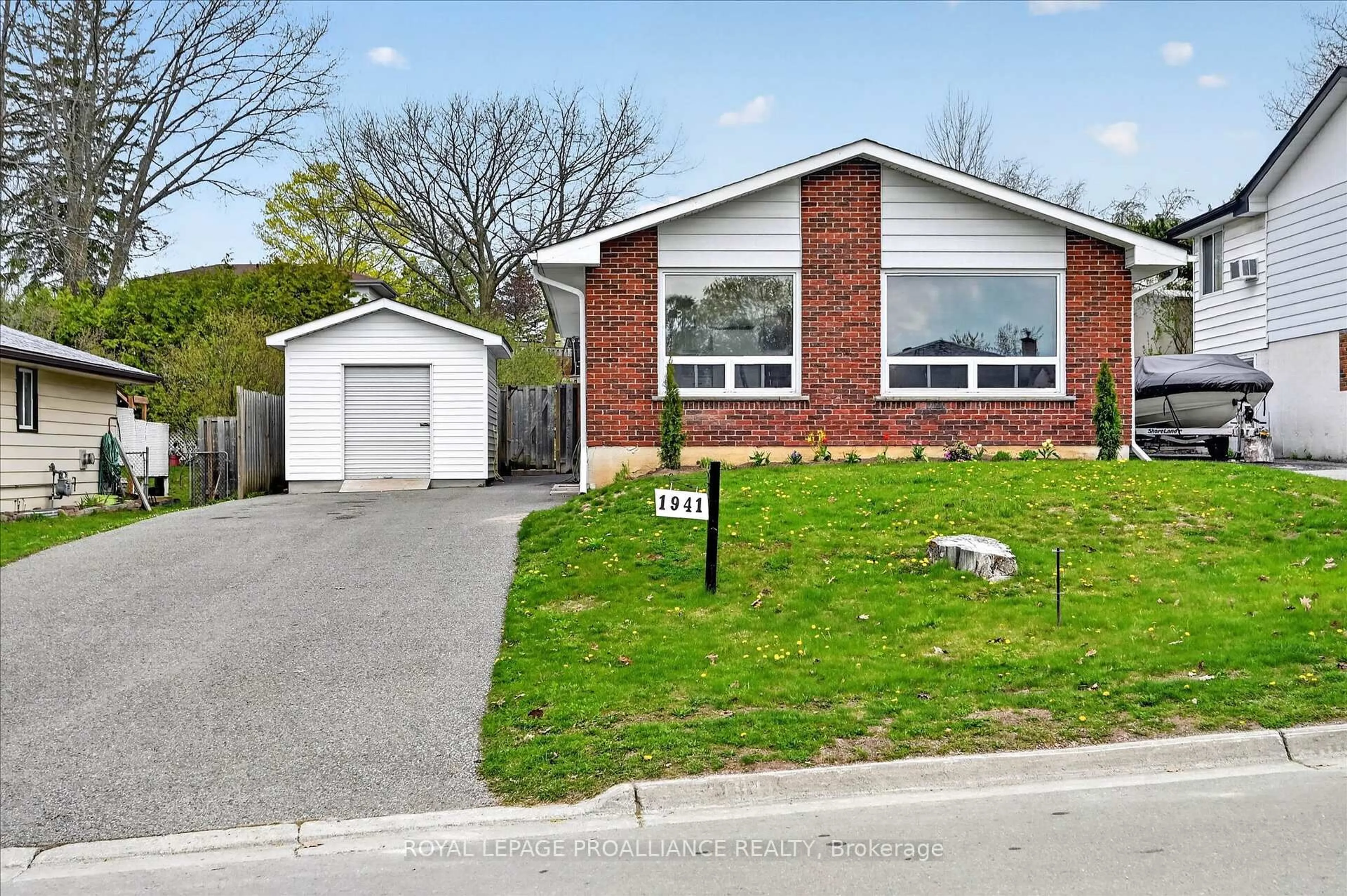 Home with brick exterior material, street for 1941 Croftdale Cres, Peterborough Ontario K9K 1J7