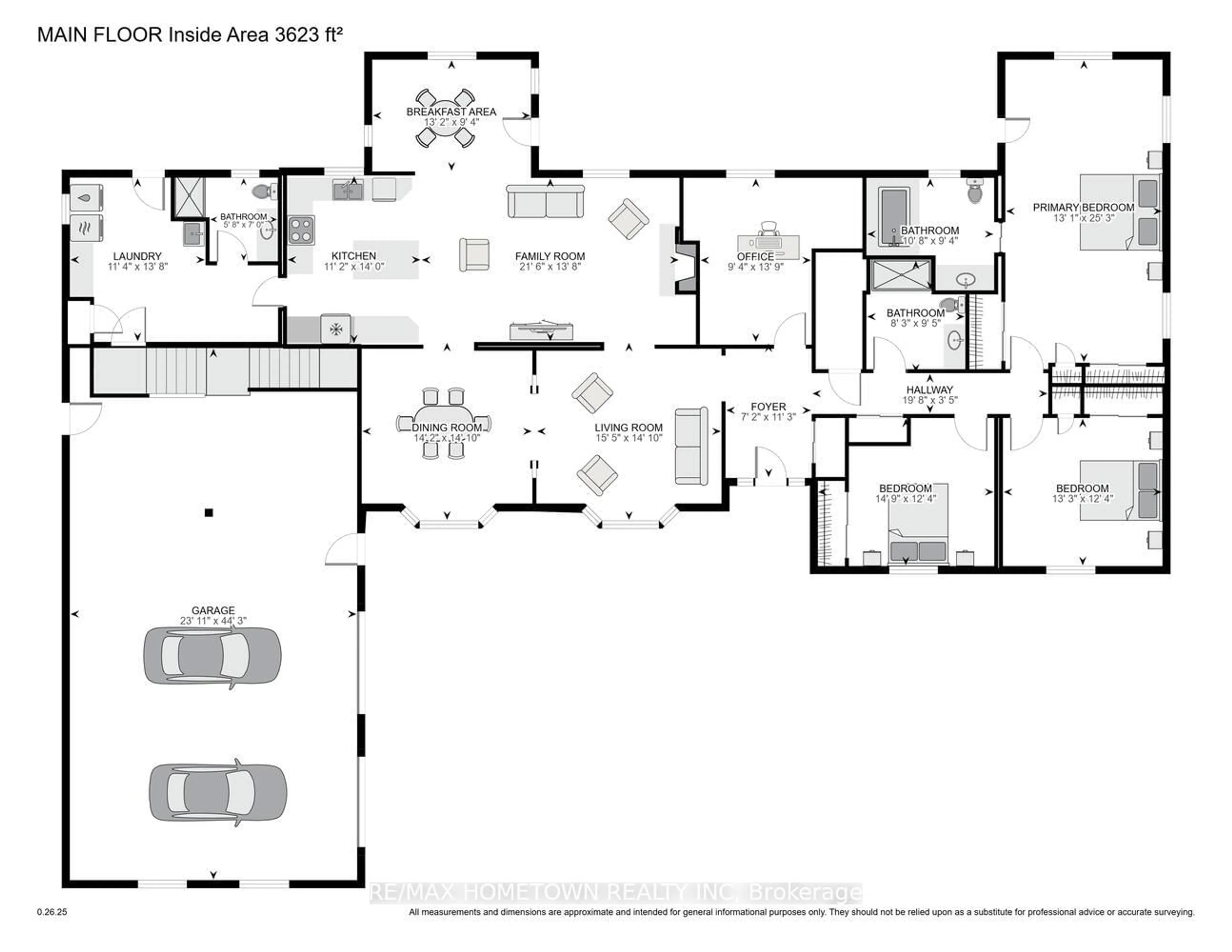 Floor plan for 3583 Carman Rd, South Dundas Ontario K0E 1C0