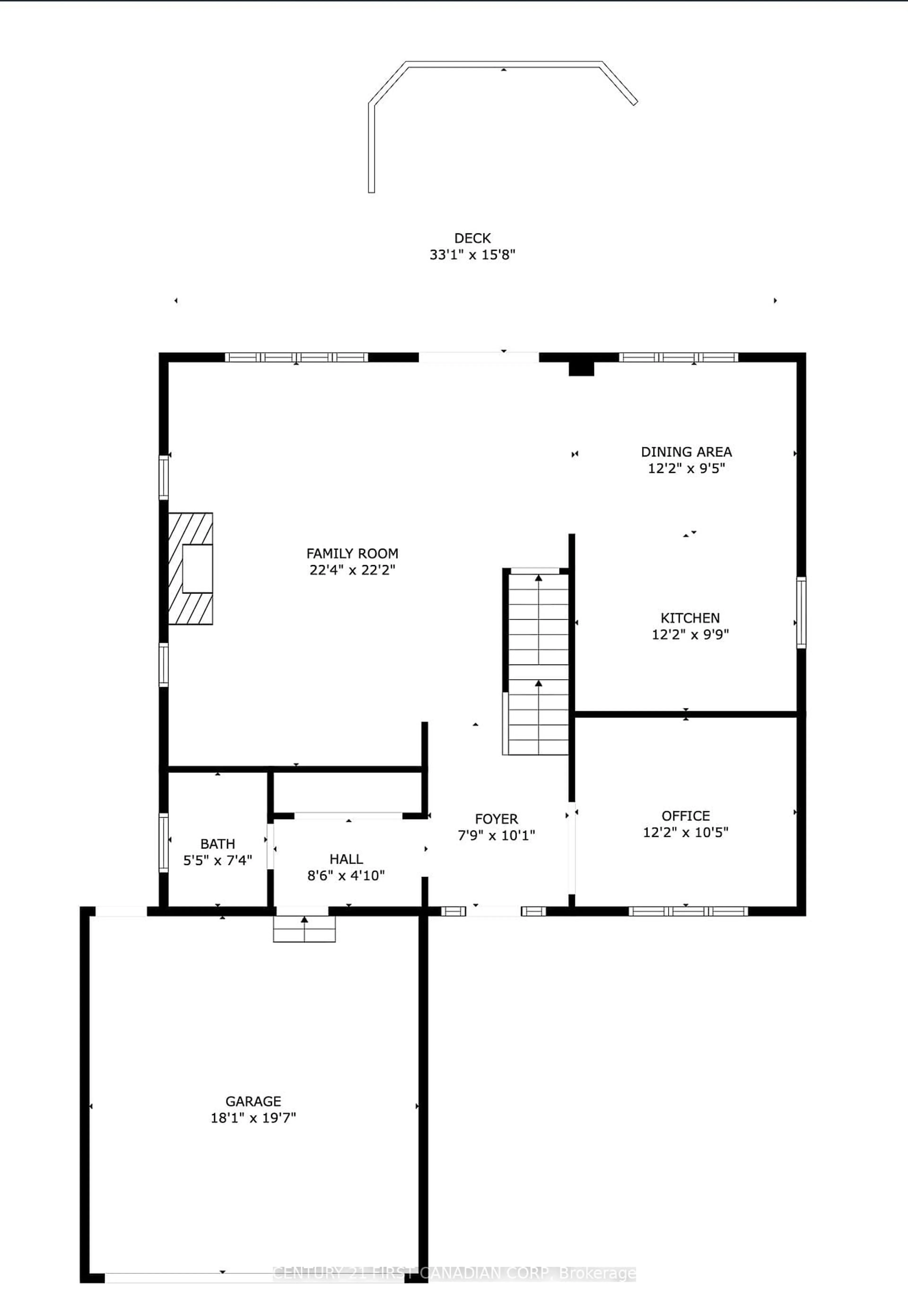 Floor plan for 327 Richmeadow Rd, London North Ontario N6H 5T2