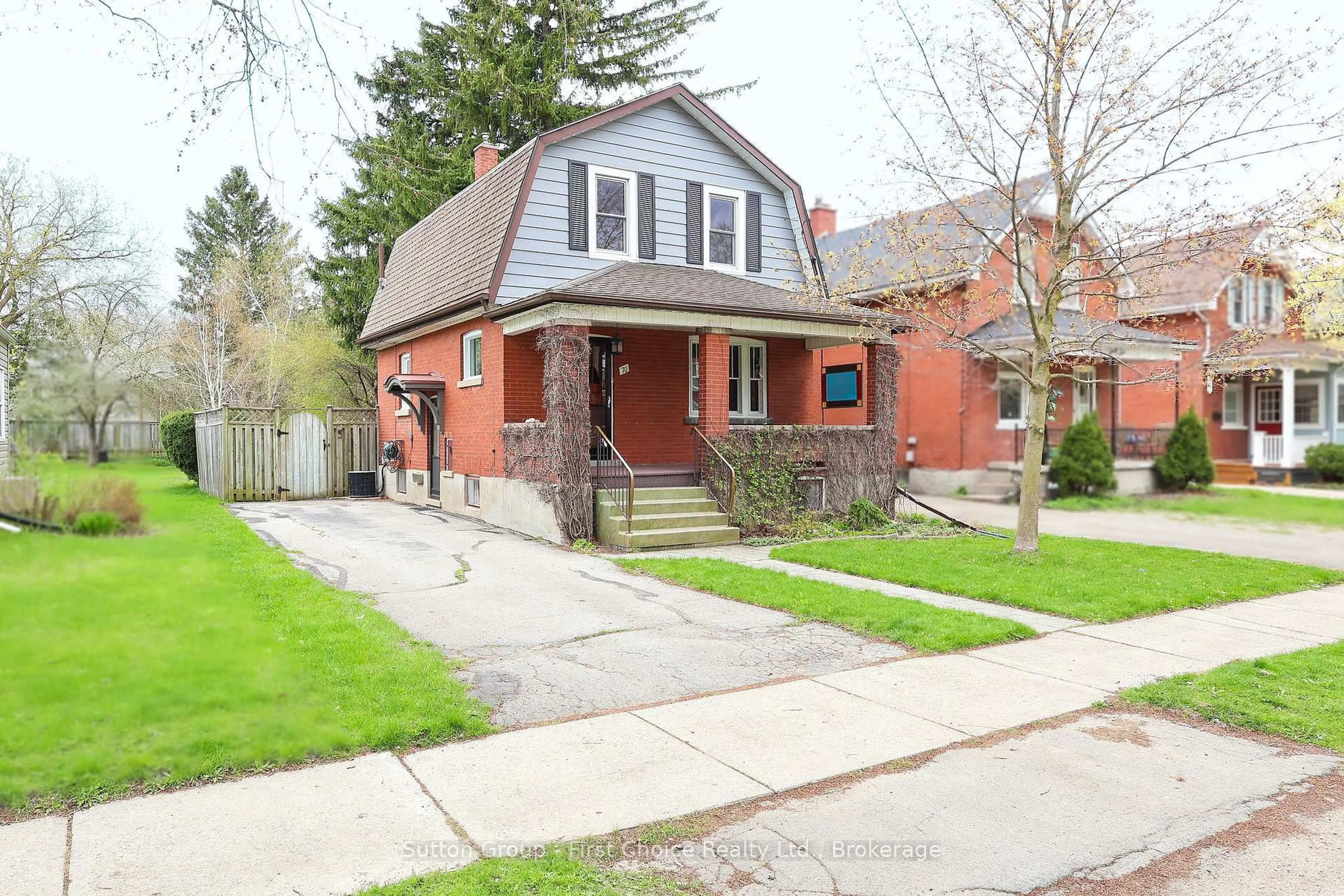 Home with brick exterior material, street for 70 Mc Nab St, Stratford Ontario N5A 1Z2