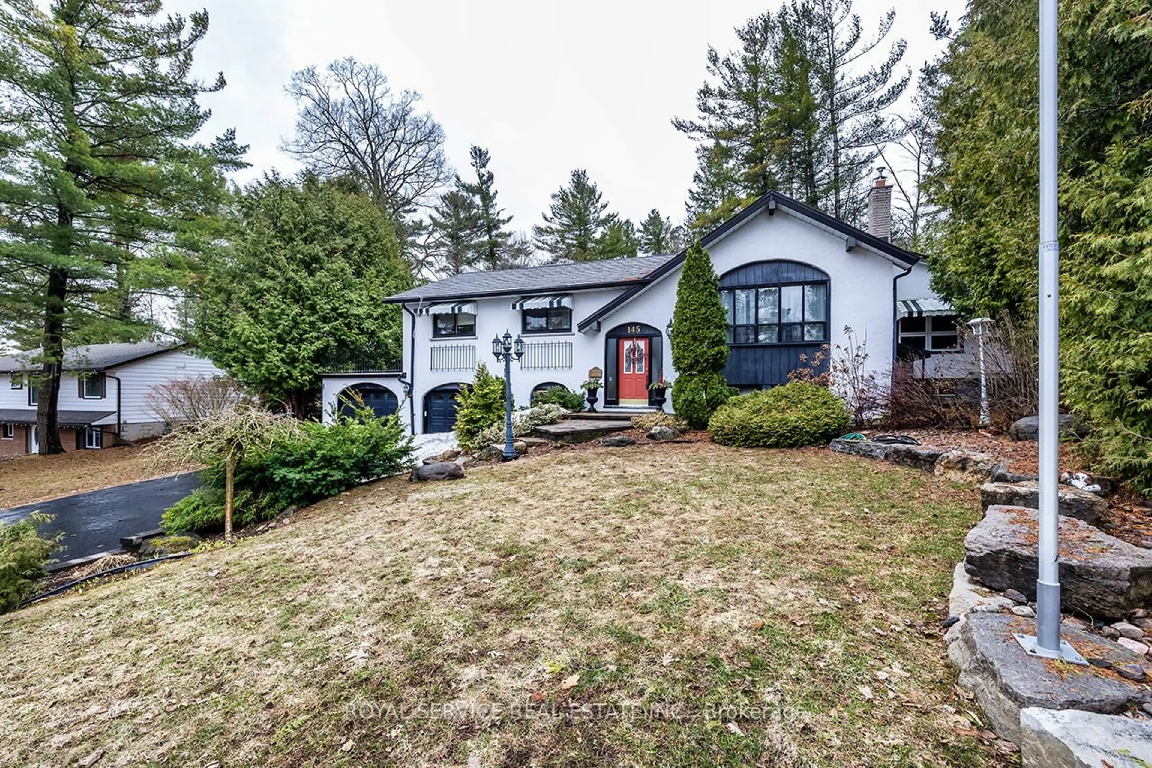 Home with vinyl exterior material, street for 145 Coulter Dr, Kawartha Lakes Ontario L0A 1K0