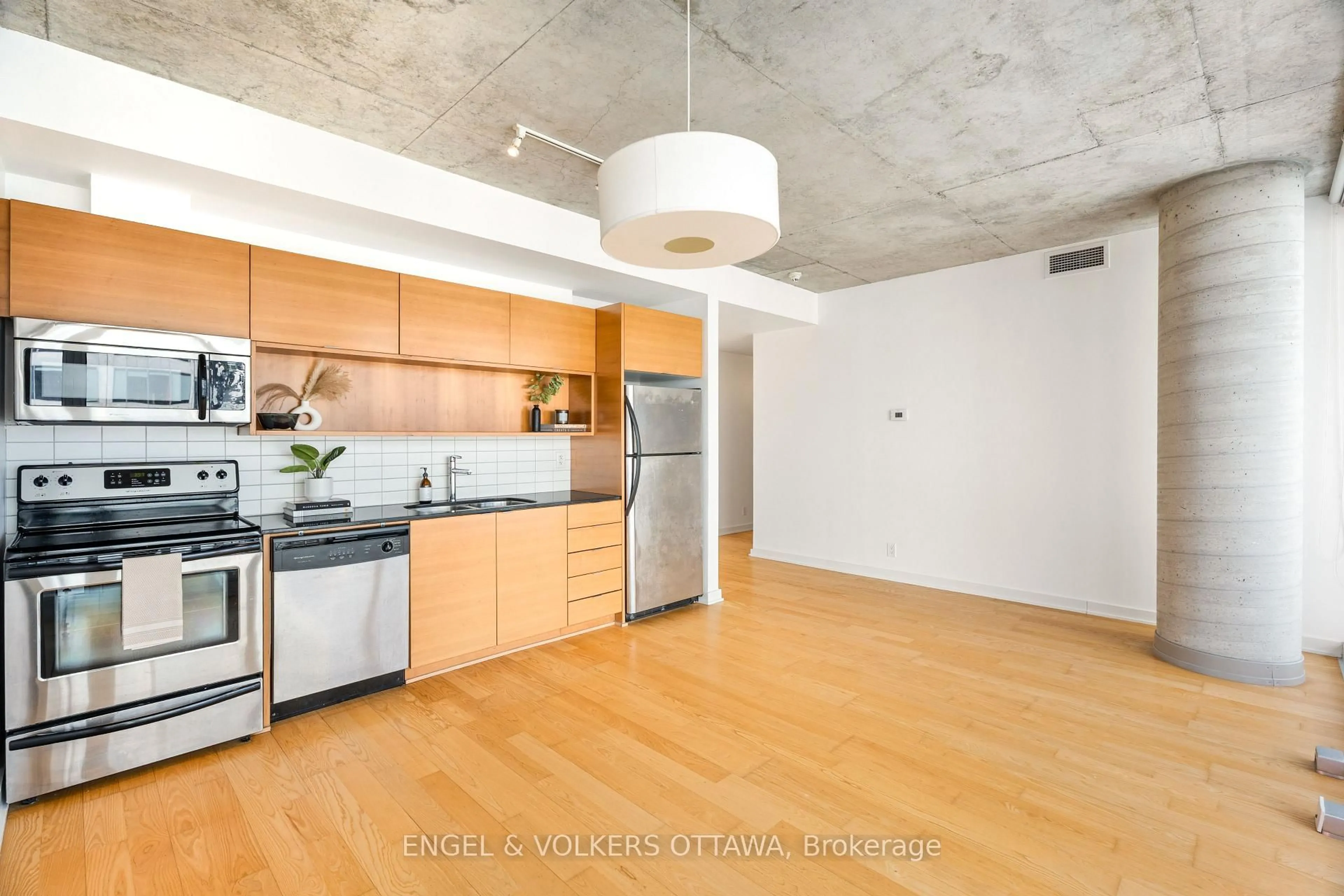 Open concept kitchen, unknown for 324 Laurier Ave #1610, Ottawa Ontario K1P 0A4