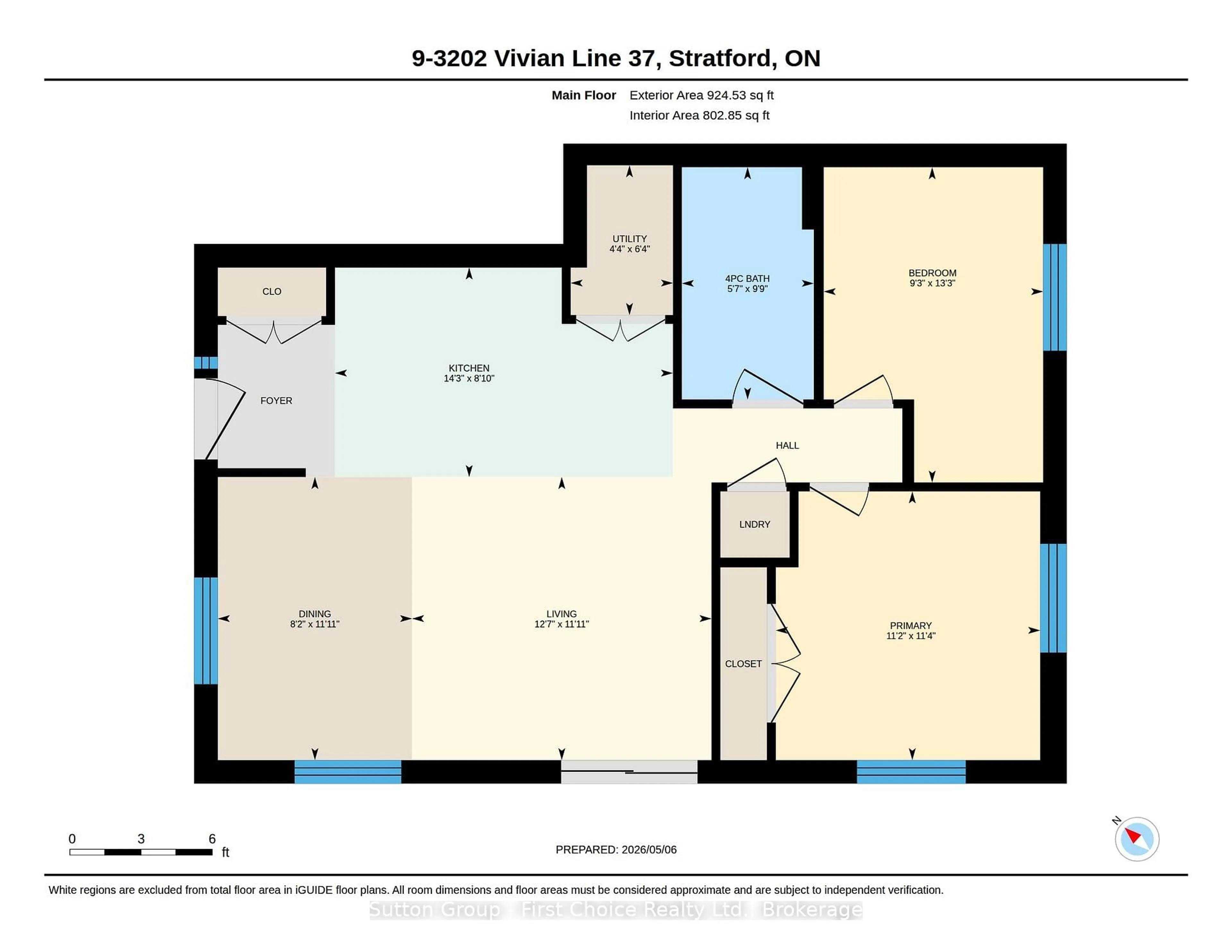 Floor plan for 3202 Vivian Line 37 #9, Stratford Ontario N5A 0K6
