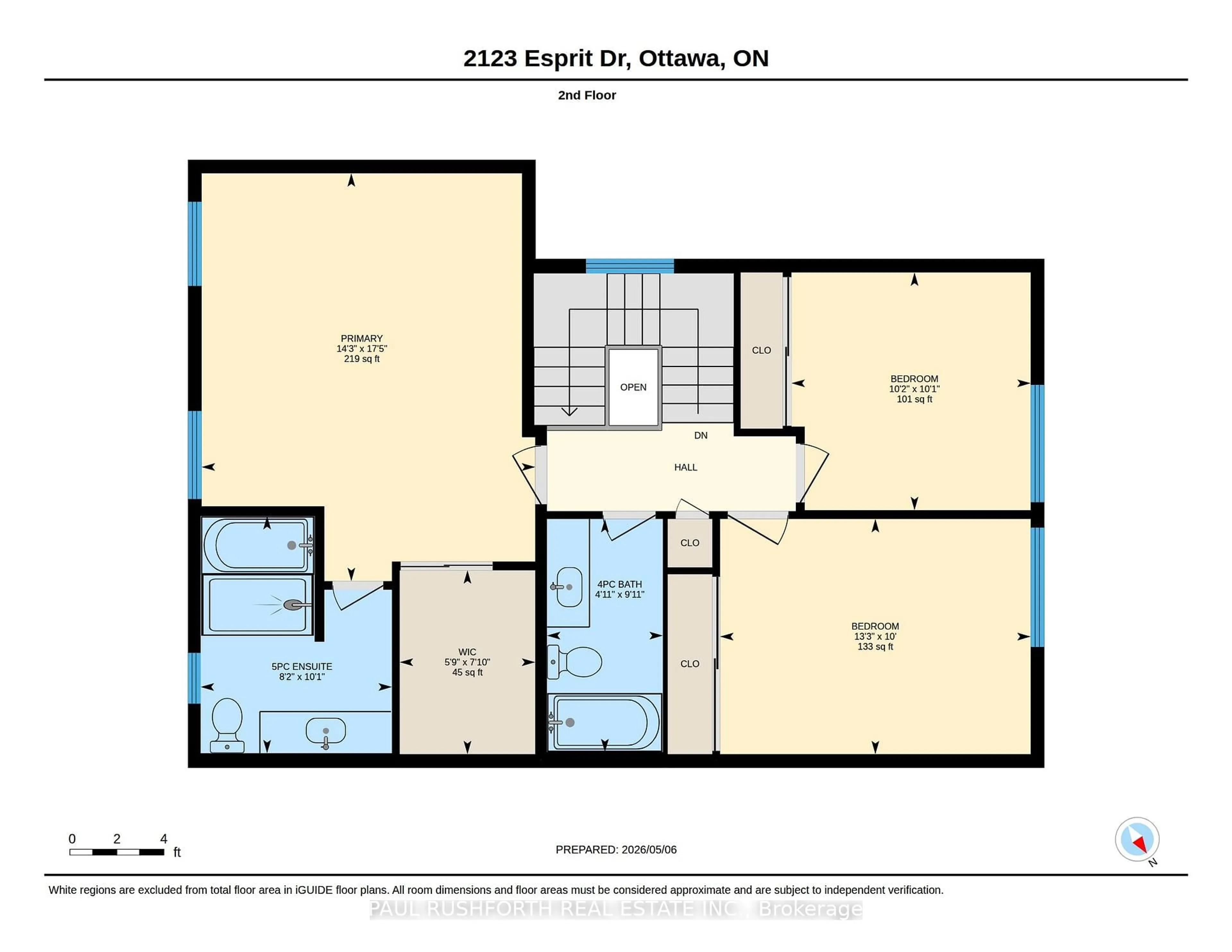 Floor plan for 2123 Esprit Dr, Orleans Ontario K4A 4K2