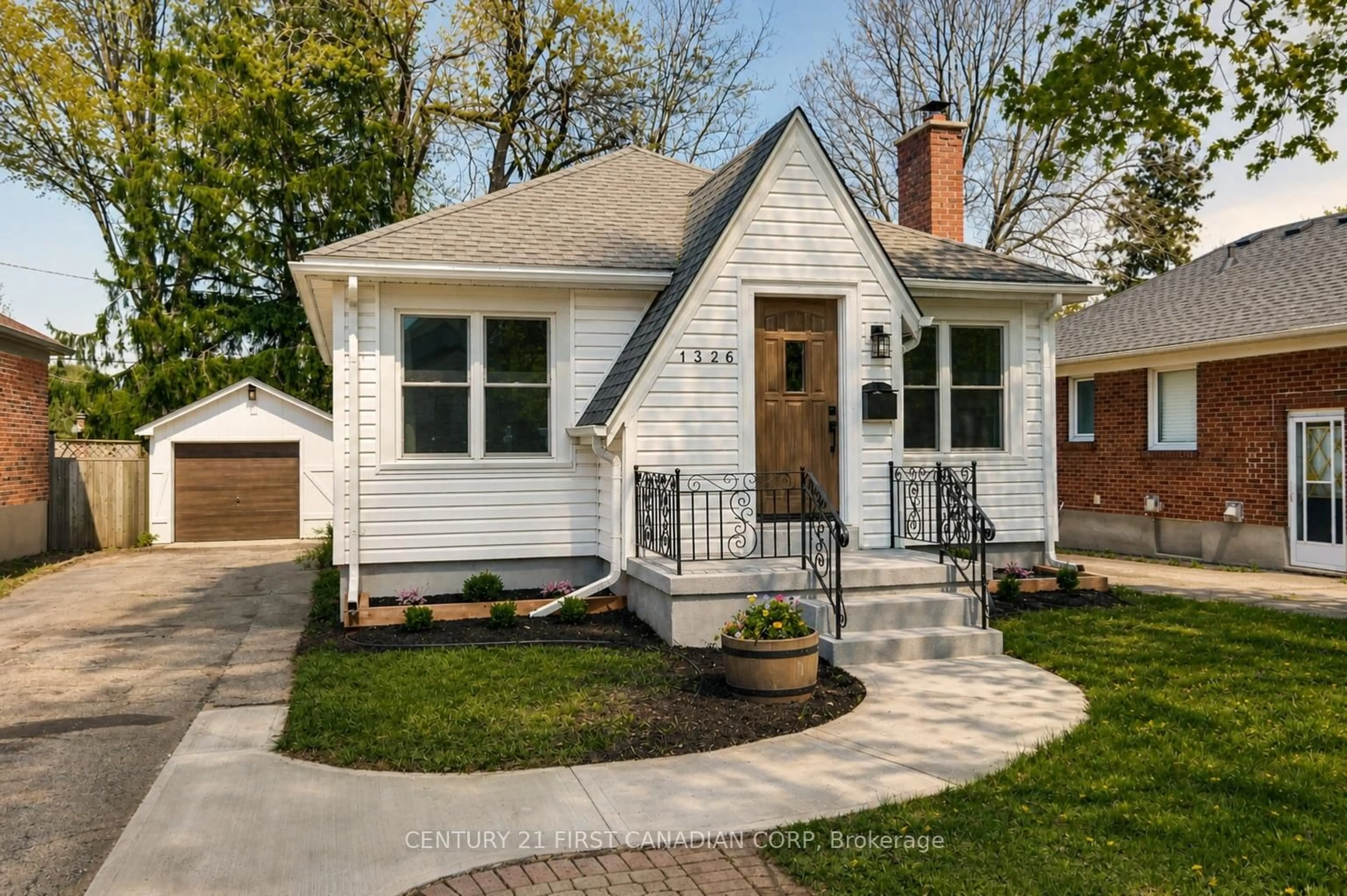 Home with brick exterior material, street for 1326 Brydges St, London East Ontario N5W 2C4